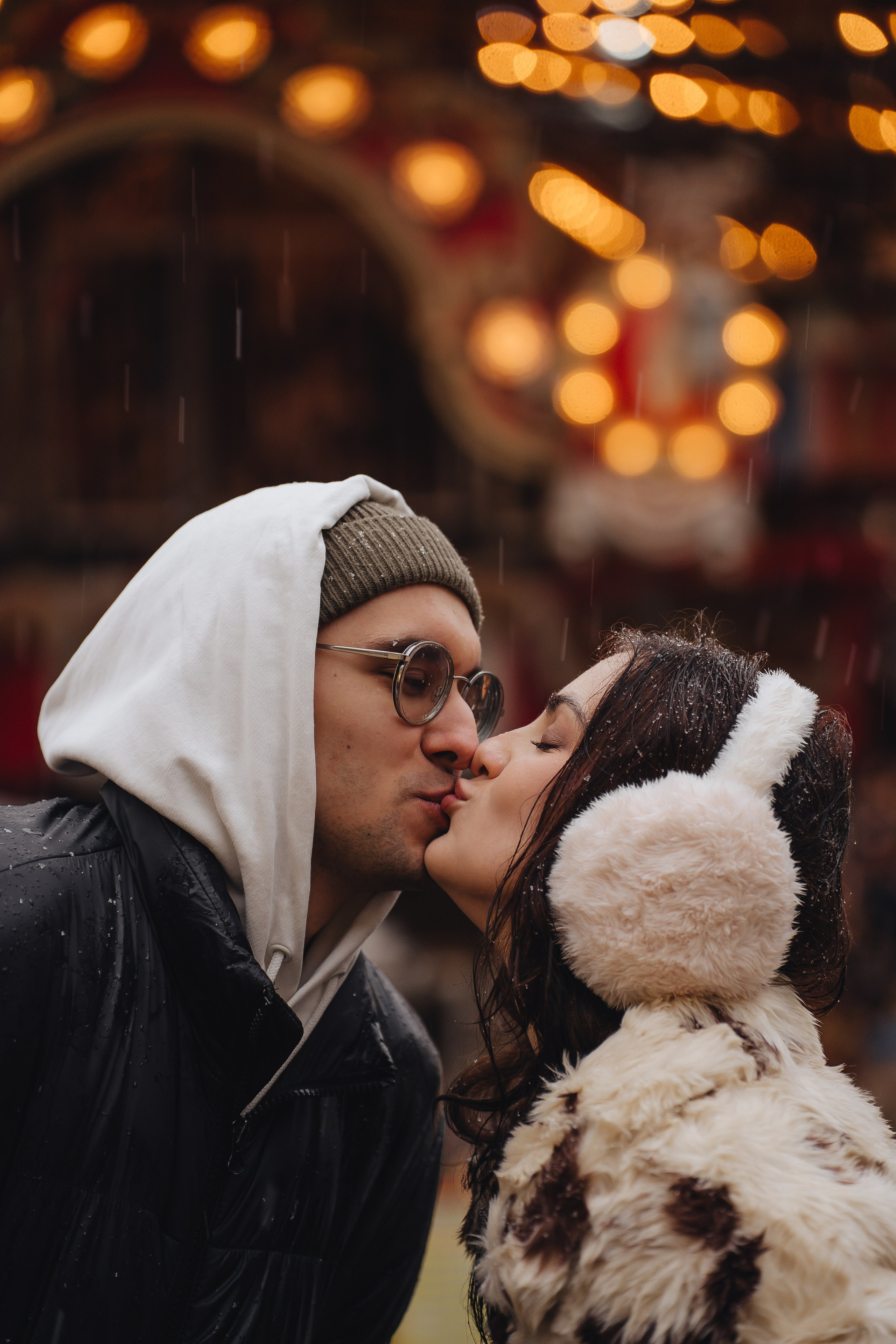 ПРОГУЛКА НА МАНЕЖНОЙ ПЛОЩАДИ ДЛЯ ДЕВУШКИ ПЕРЕД НОВЫМ ГОДОМ (НОВОГОДНЯЯ ФОТОСЕССИИЯ НА МАНЕЖНОЙ ПЛОЩАДИ). Профессиональный фотограф, Санкт-Петербург — Виктория Богомолова