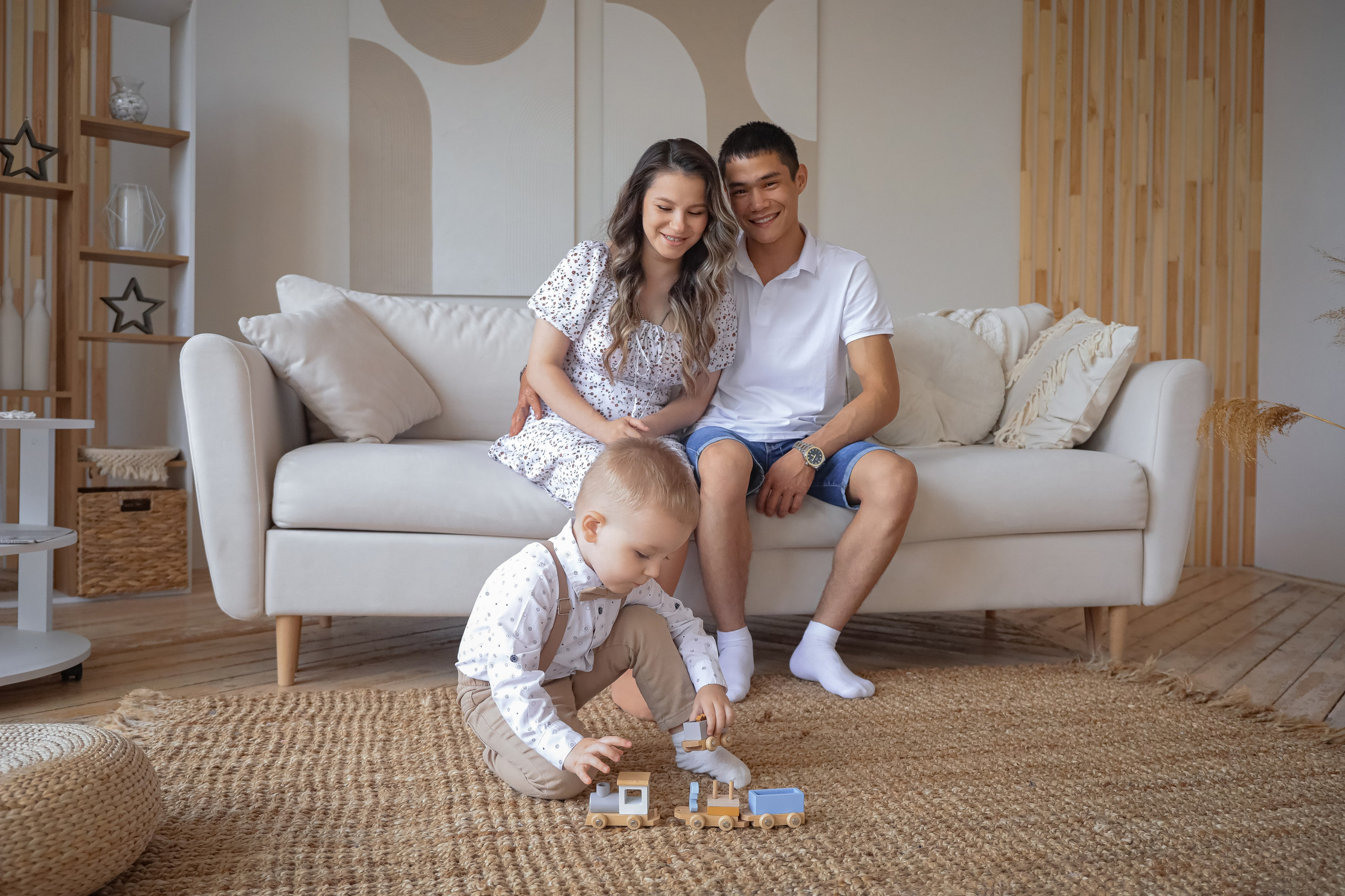 Роман, Алина и дети. Фотограф г. Хабаровск. Семейные и индивидуальные съёмки