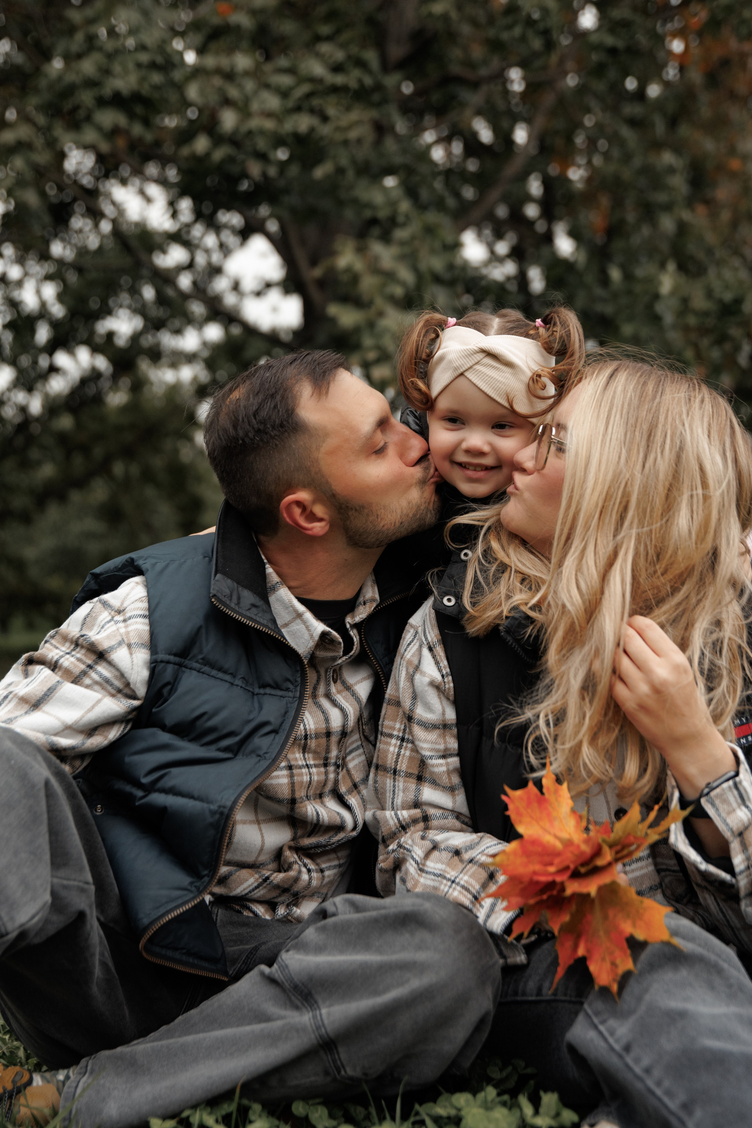 Настя, Денис и Маша