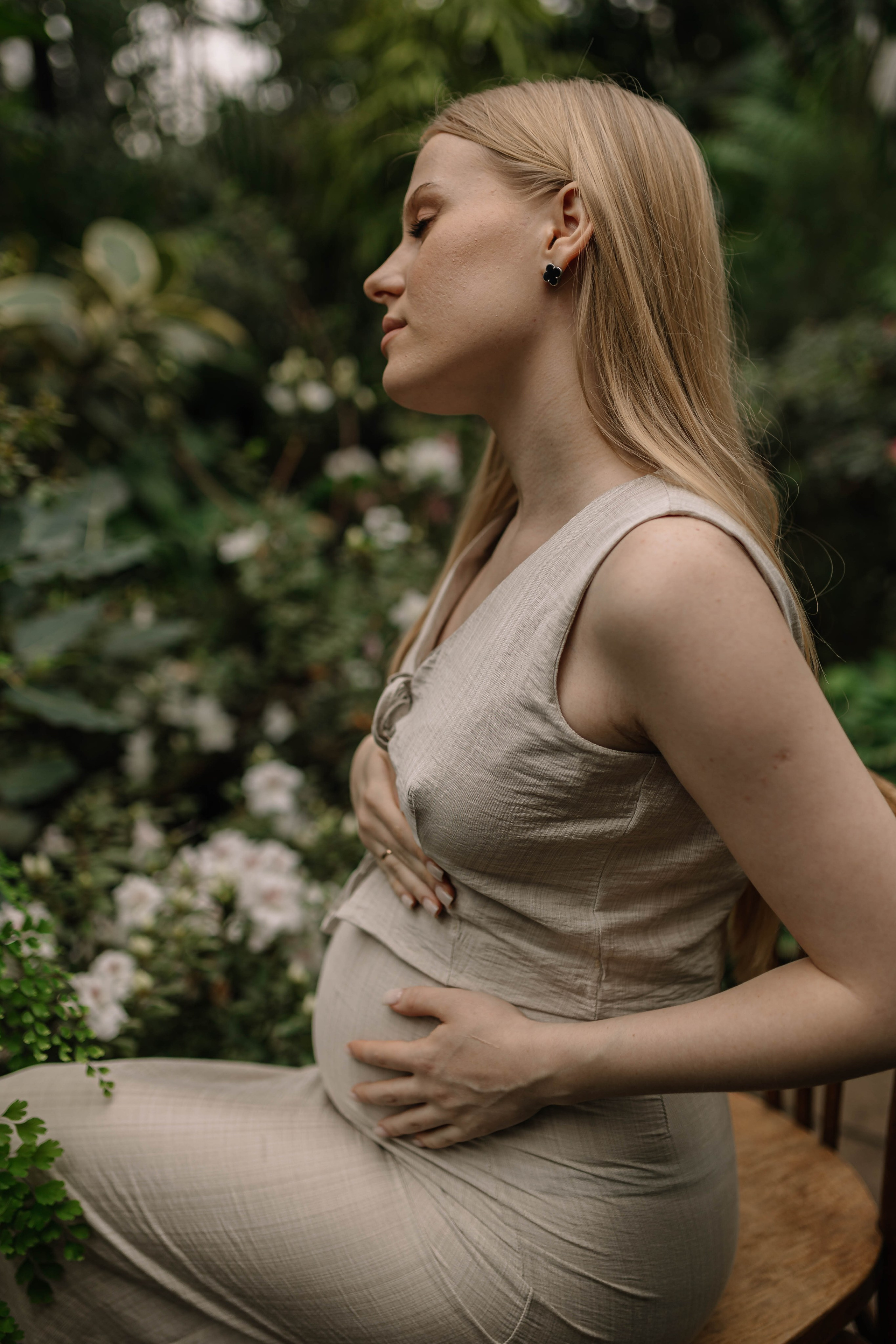 В оранжерее. Фотограф Александра Кузнецова