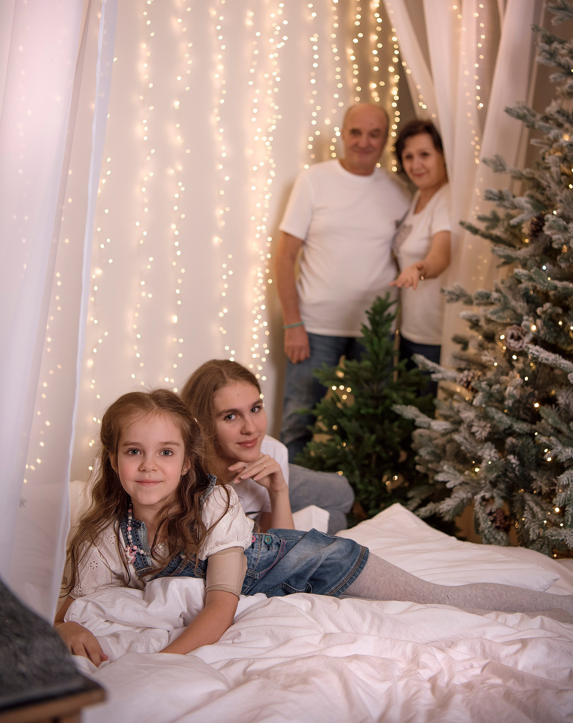 Новый год в кругу семьи. Семейный и детский фотограф в Москве Алена Прошкина