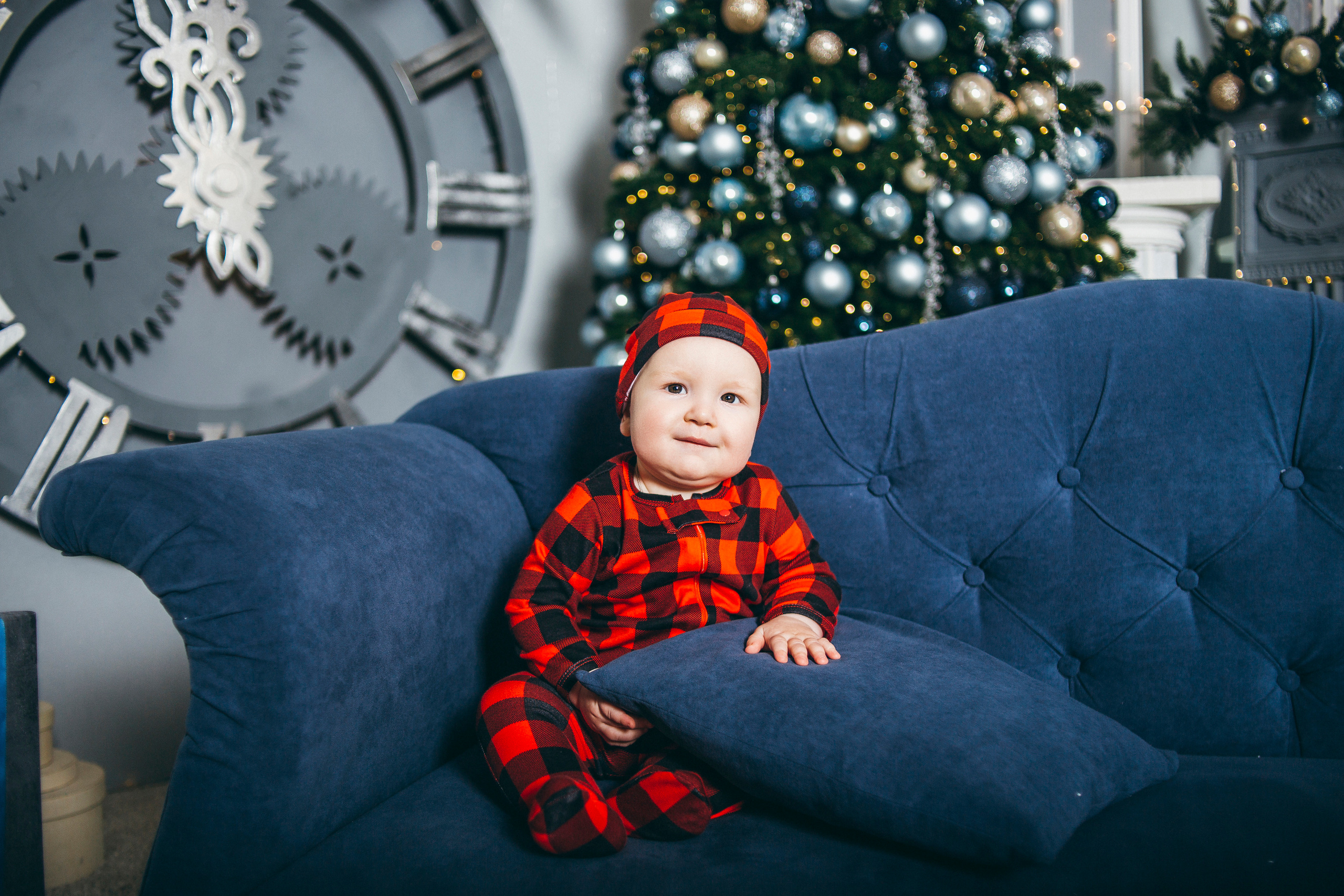 Новогодняя в фотостудии Лица (Гагарина 78). Семейный фотограф Валентина Качур в Сочи