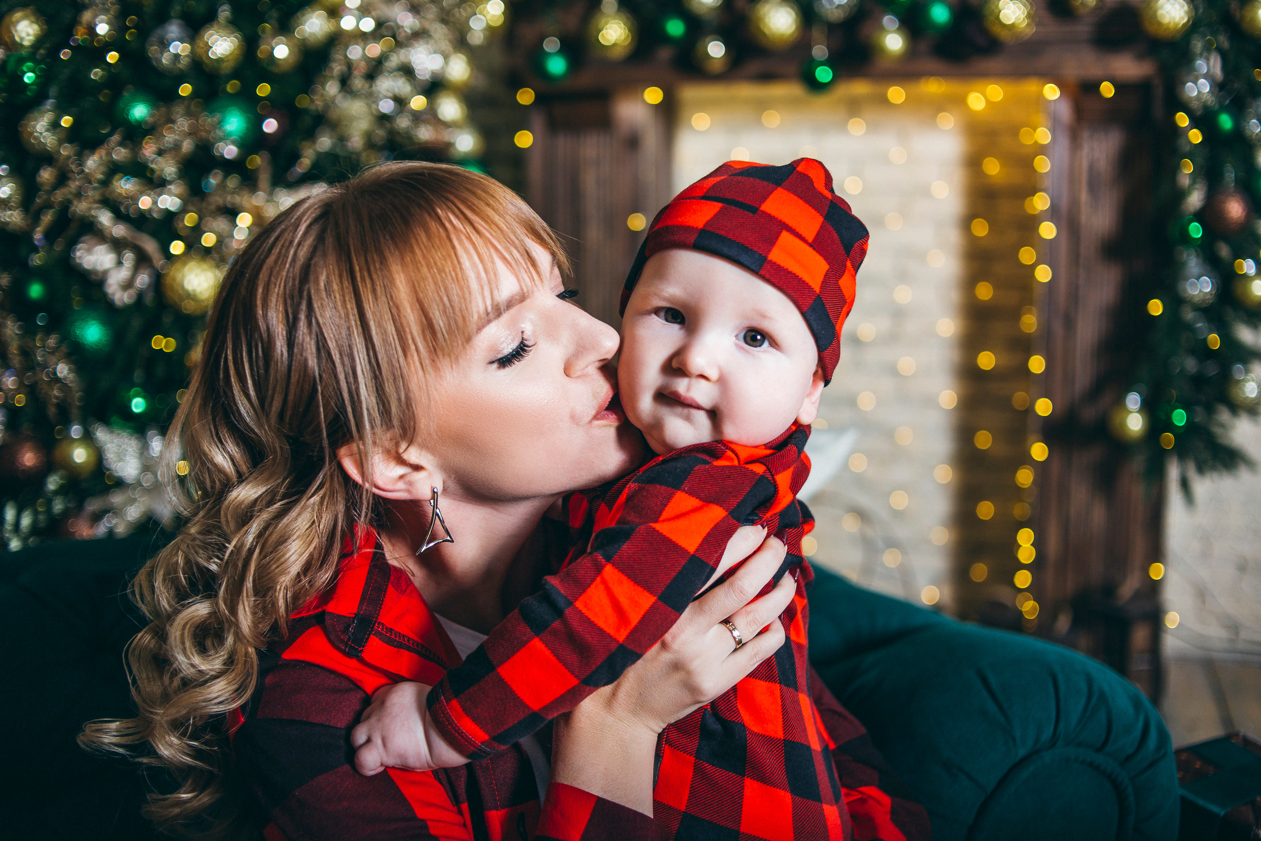 Новогодняя в фотостудии Лица (Гагарина 78). Семейный фотограф Валентина Качур в Сочи
