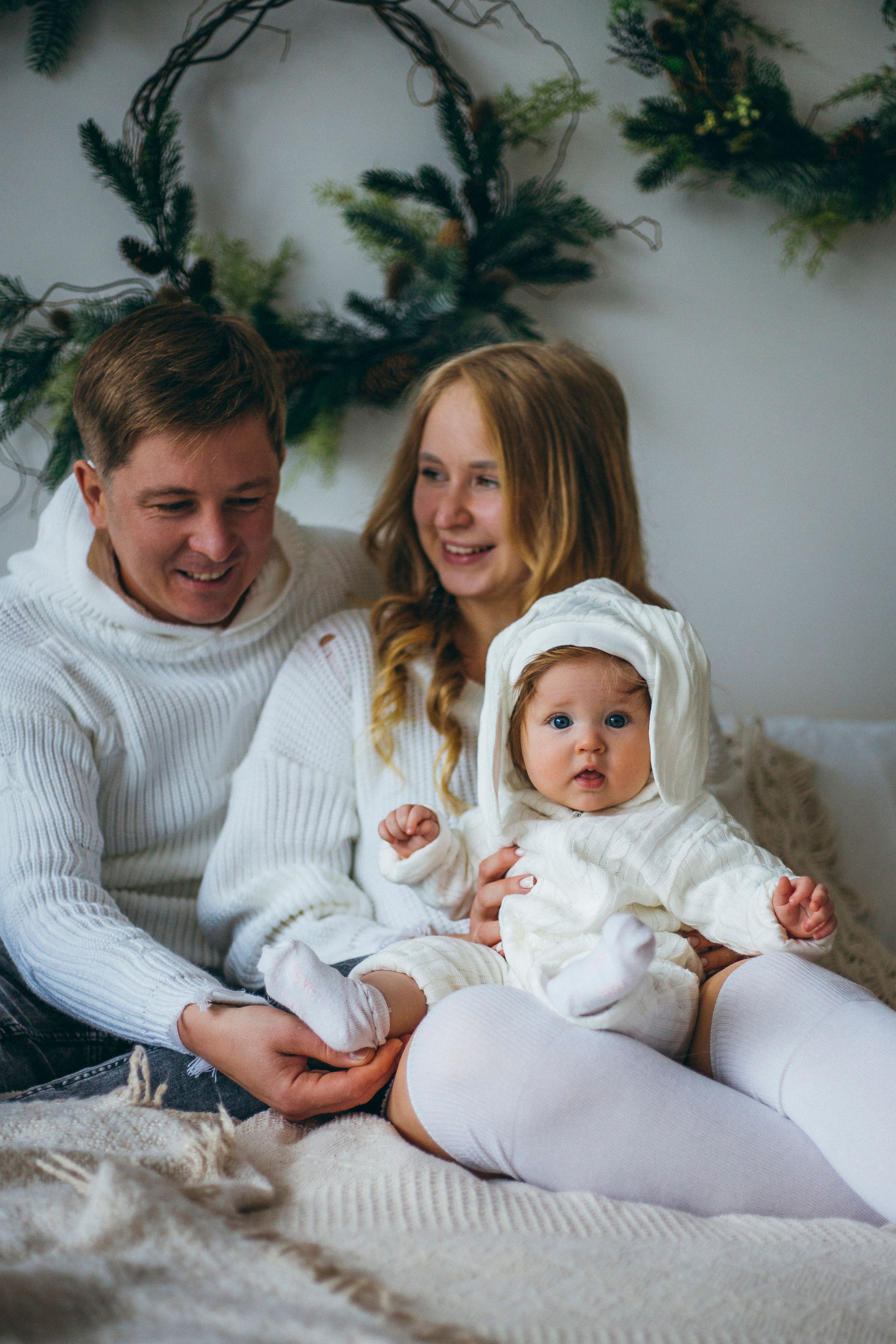 Семья Дарьи в фотостудии Baby and Family (Кубанская 15) @flowerdarina. Семейный фотограф Валентина Качур в Сочи