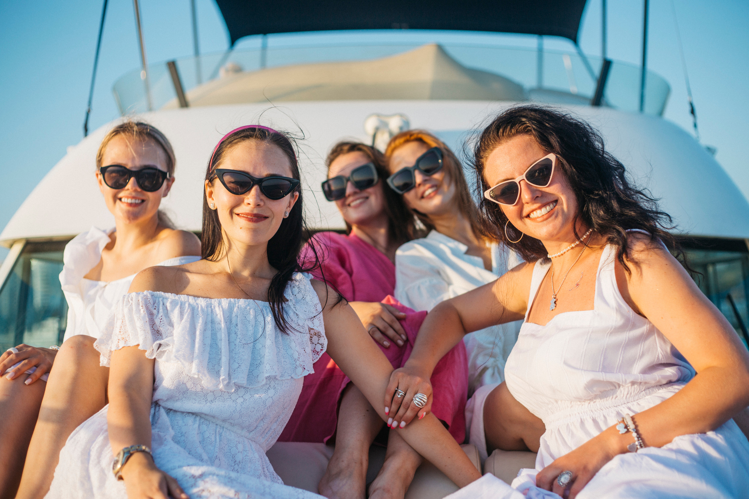 Девичник на яхте. Семейный фотограф Валентина Качур в Сочи