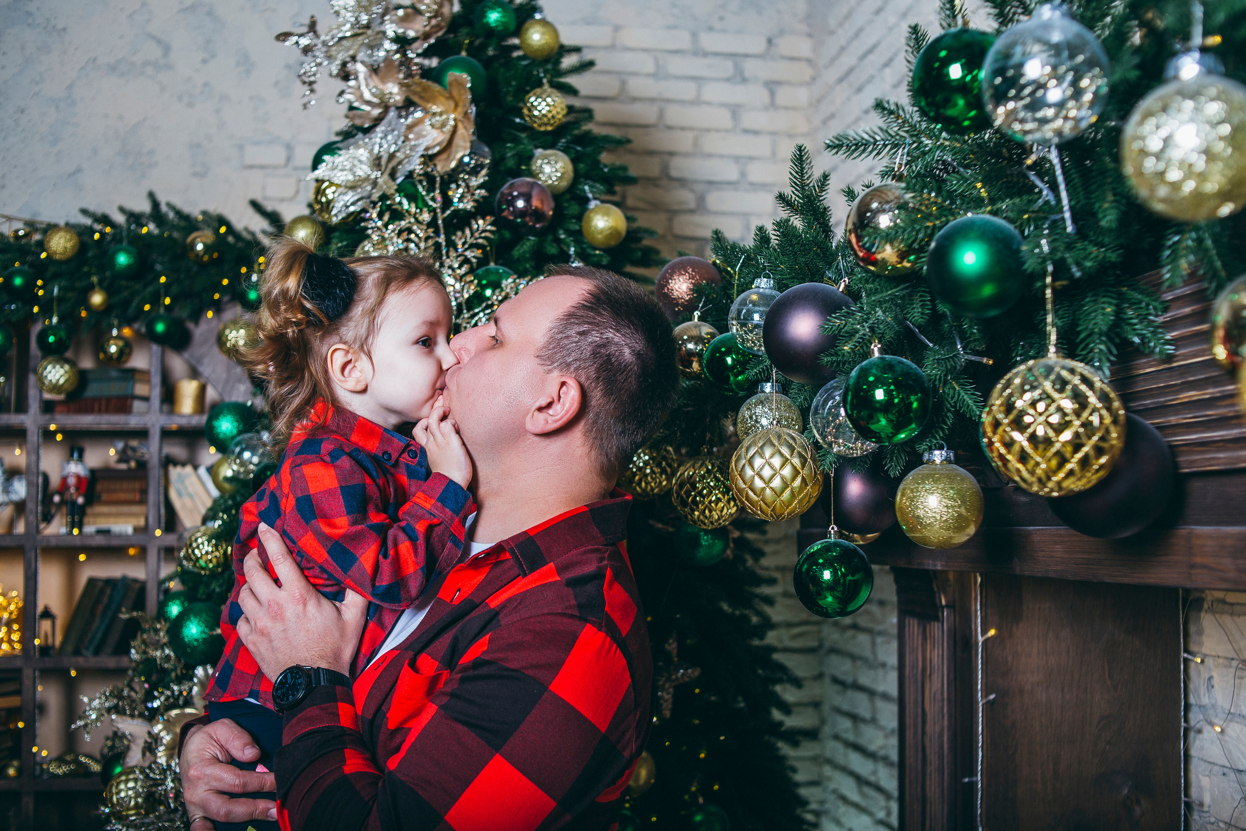 Новогодняя в фотостудии Лица (Гагарина 78). Семейный фотограф Валентина Качур в Сочи