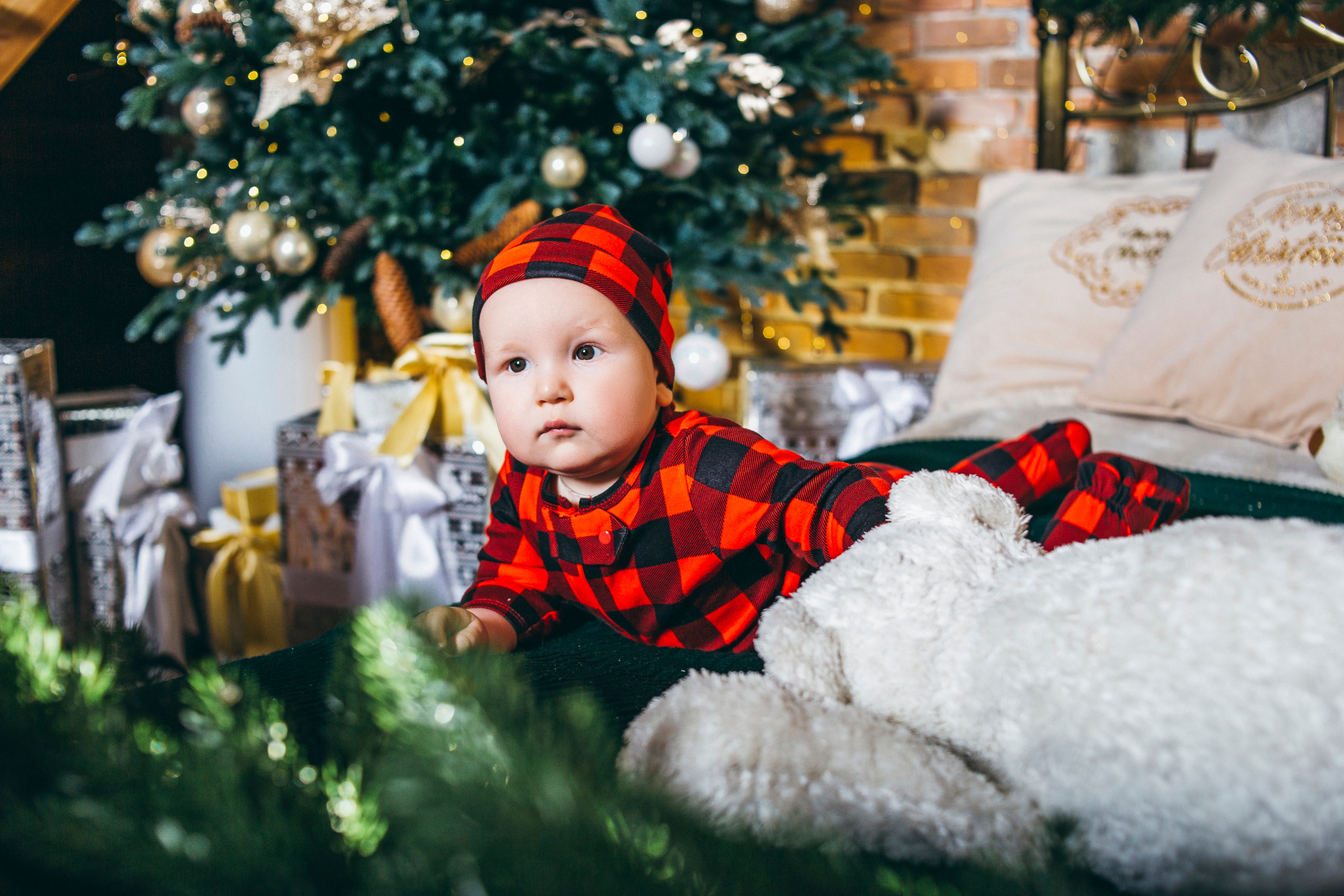Новогодняя в фотостудии Лица (Гагарина 78). Семейный фотограф Валентина Качур в Сочи