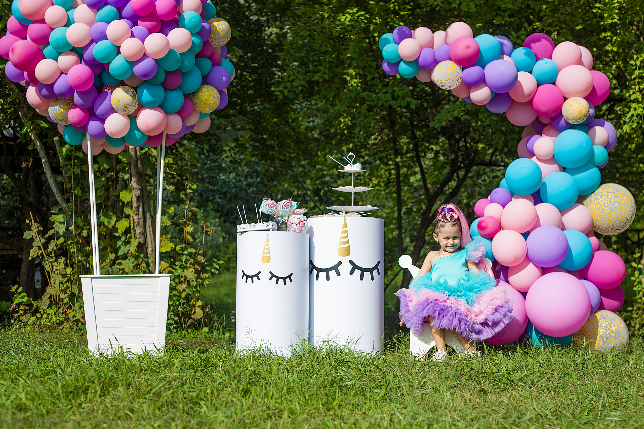 Полина — Детский День рождения. Семейный фотограф Валентина Качур в Сочи
