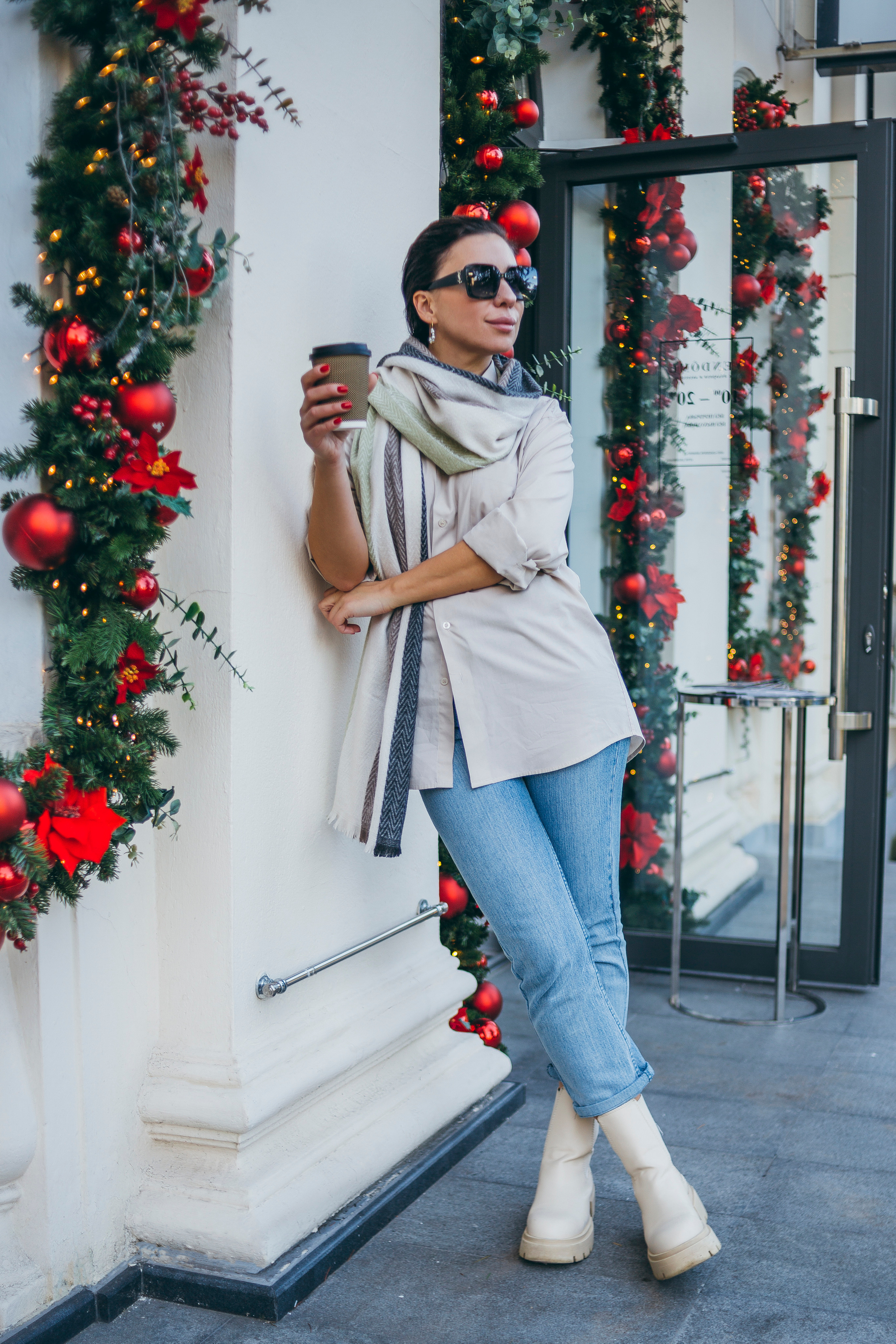 Новогодняя прогулка с Дианой @di_laviie. Семейный фотограф Валентина Качур в Сочи