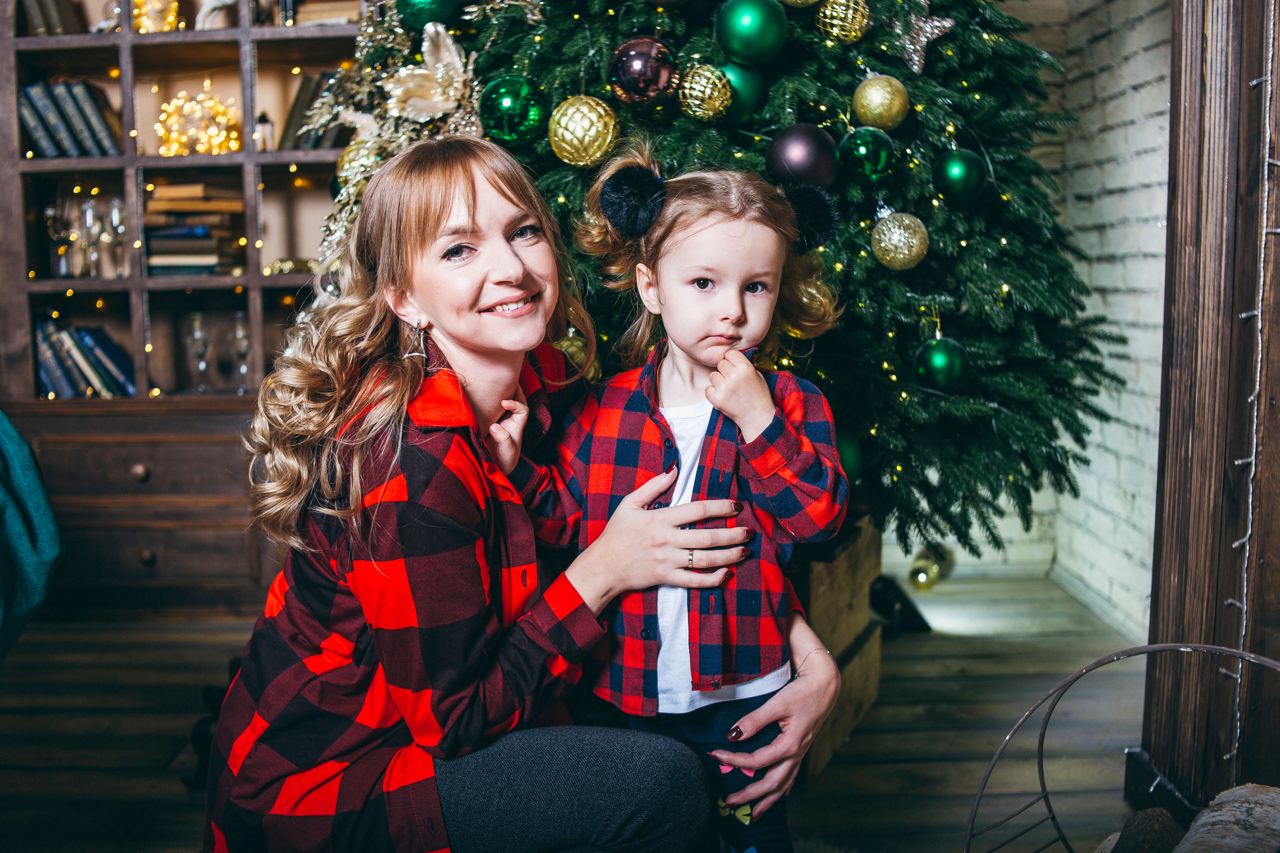 Новогодняя в фотостудии Лица (Гагарина 78). Семейный фотограф Валентина Качур в Сочи