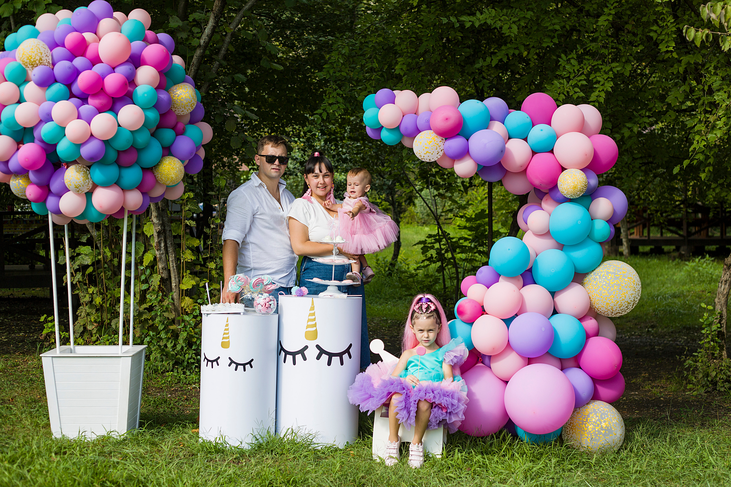 Полина — Детский День рождения. Семейный фотограф Валентина Качур в Сочи