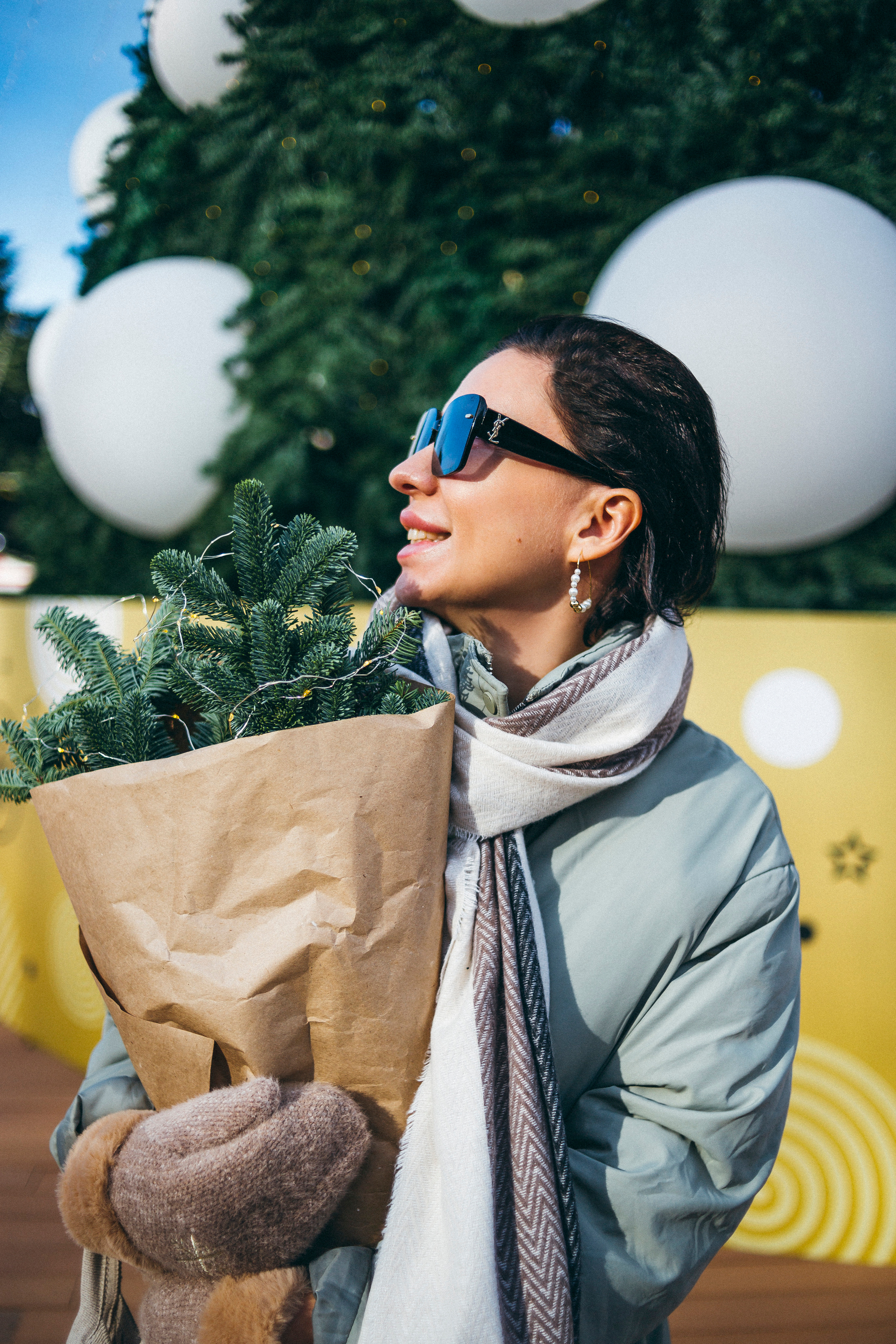Новогодняя прогулка с Дианой @di_laviie. Семейный фотограф Валентина Качур в Сочи