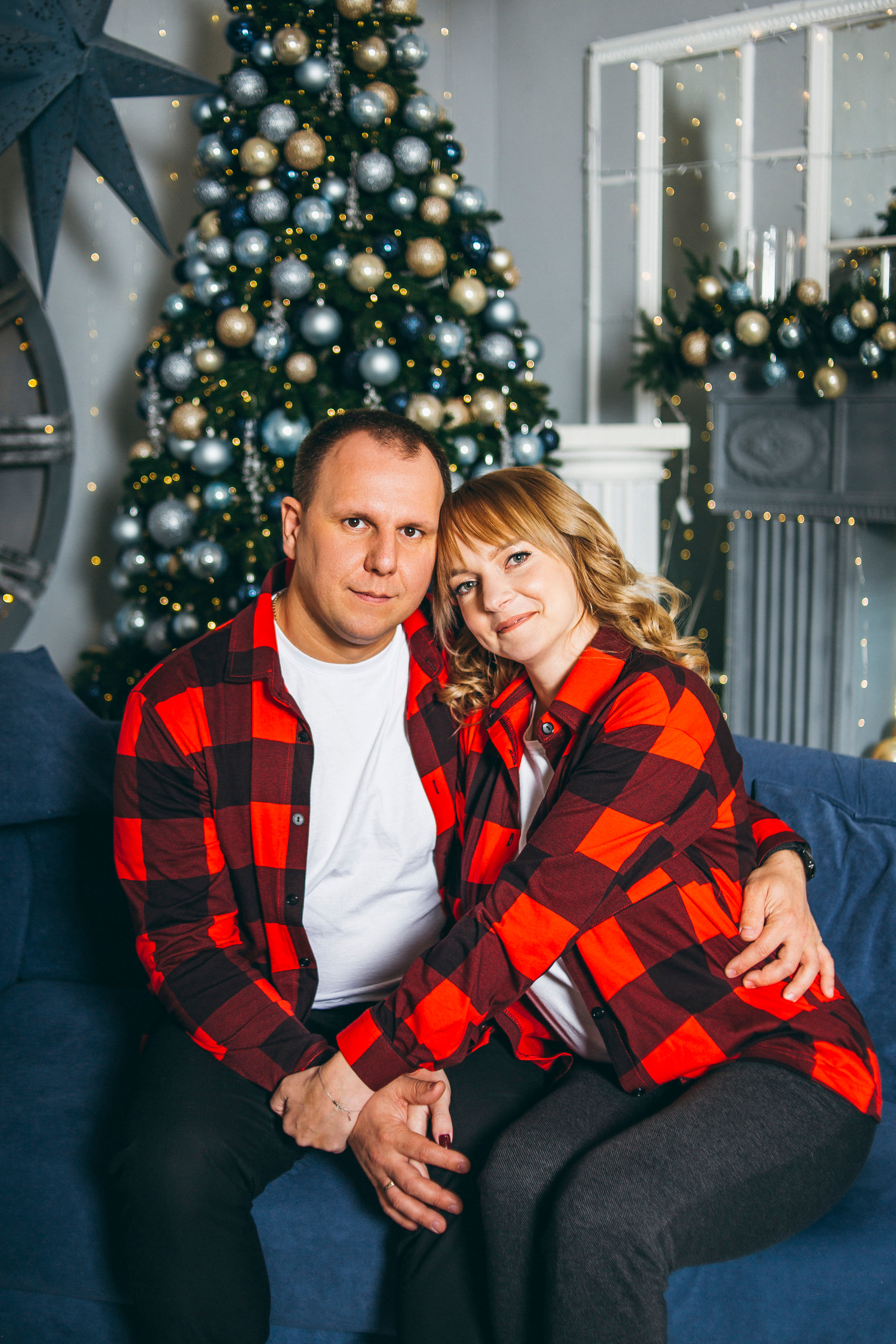 Новогодняя в фотостудии Лица (Гагарина 78). Семейный фотограф Валентина Качур в Сочи