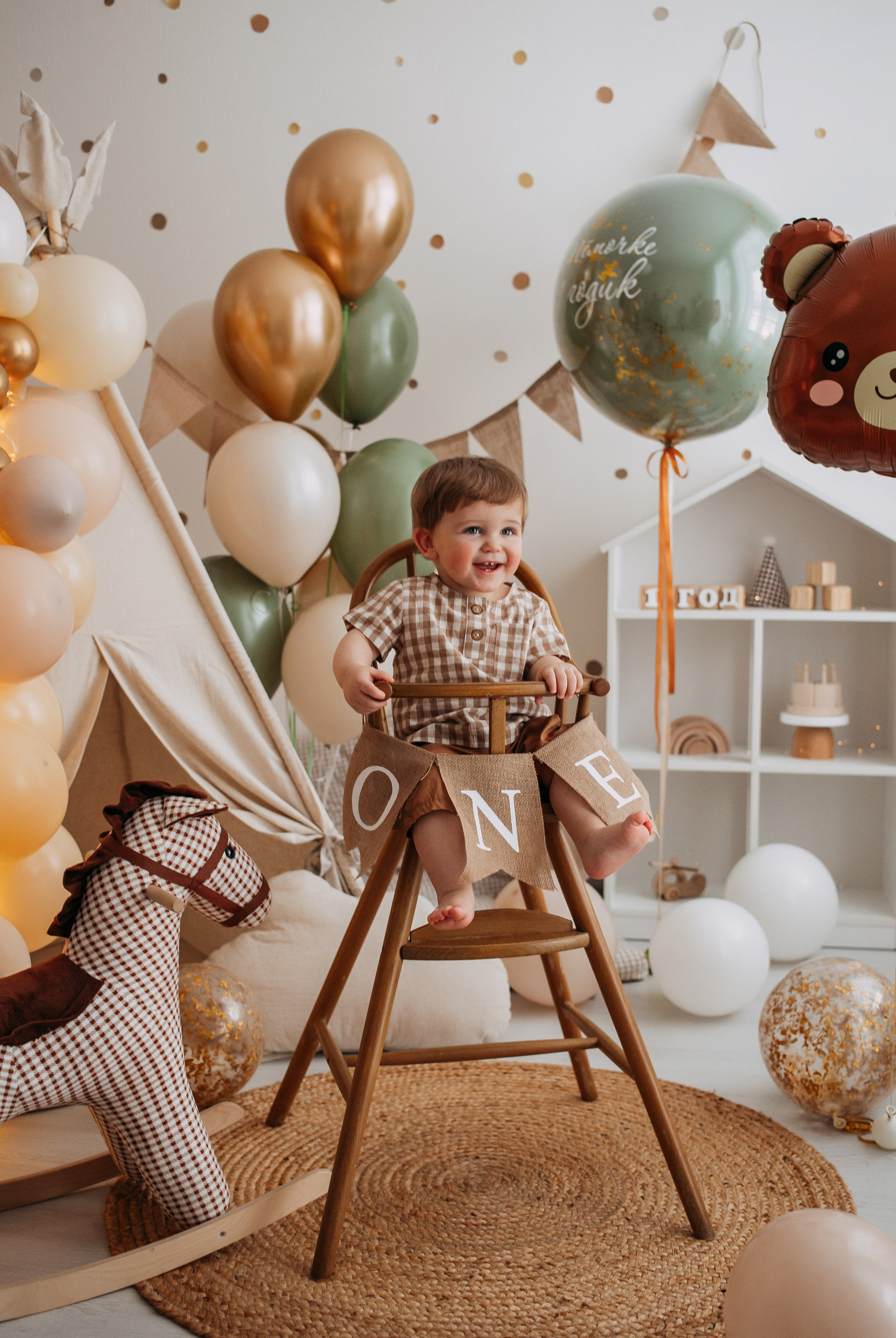 Тёмочке 1 год. Фотограф в Санкт-Петербурге Гарипова Валерия