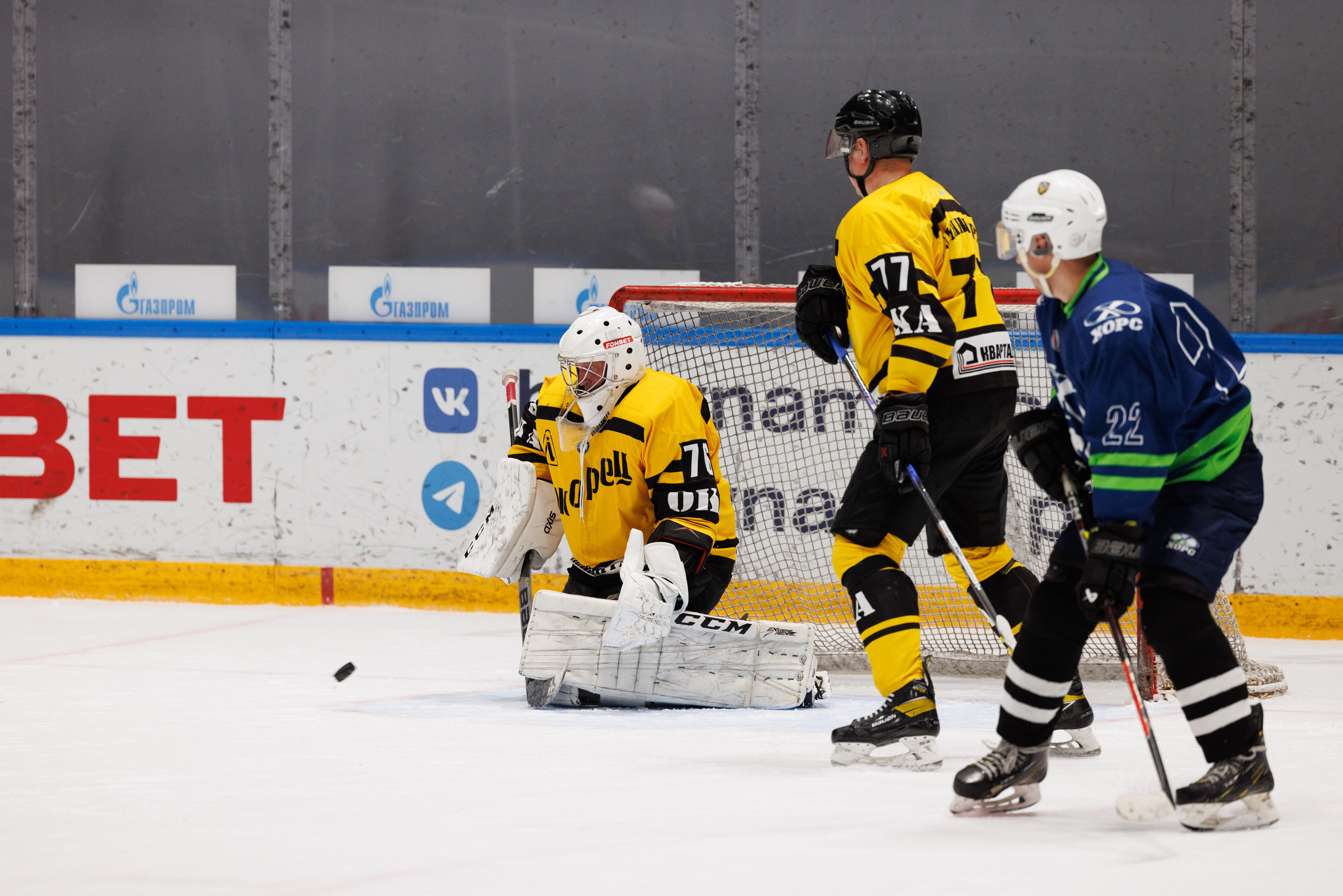 НХЛ (40+) Ижорец — Хорс 3-3. Фотограф Александр Заломаев