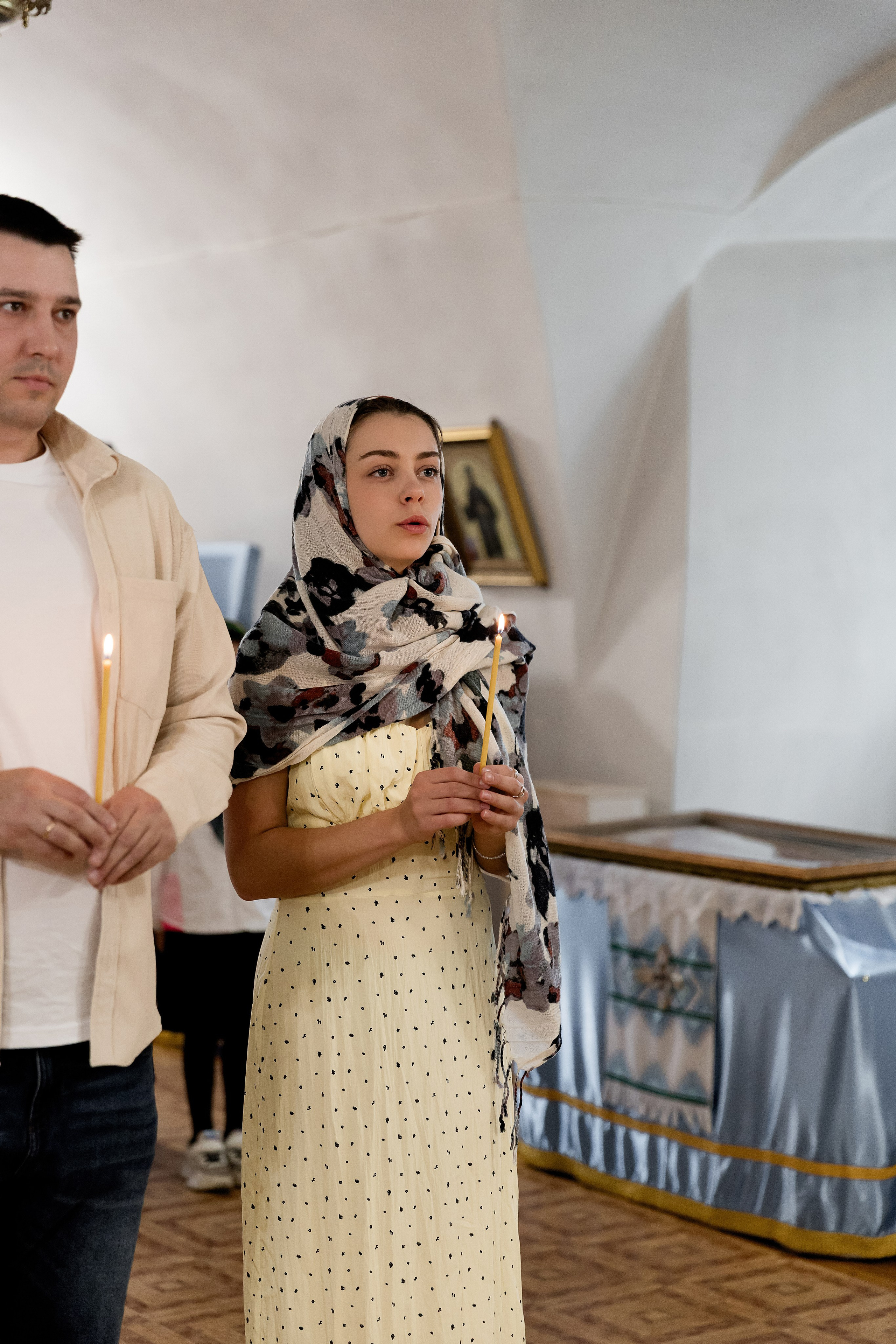 Крещение Полины в Церкви Илии Пророка. Свадебный фотограф в Пскове и Санкт-Петербурге | Анна Голикова