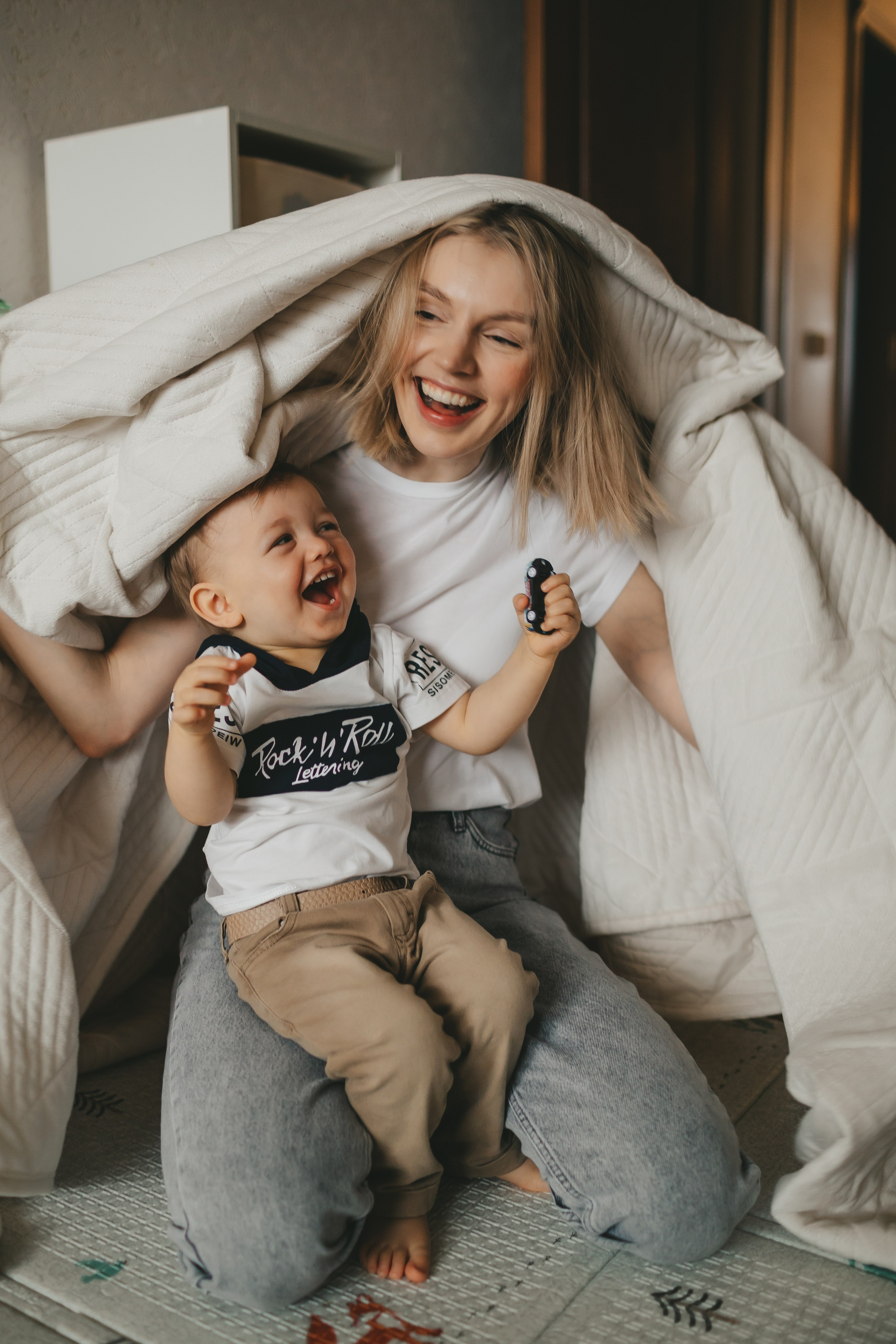 Костя, Таня и Лев (домашняя фотосессия). Семейный и детский фотограф и видеограф в Москве, Дрокина Наталья