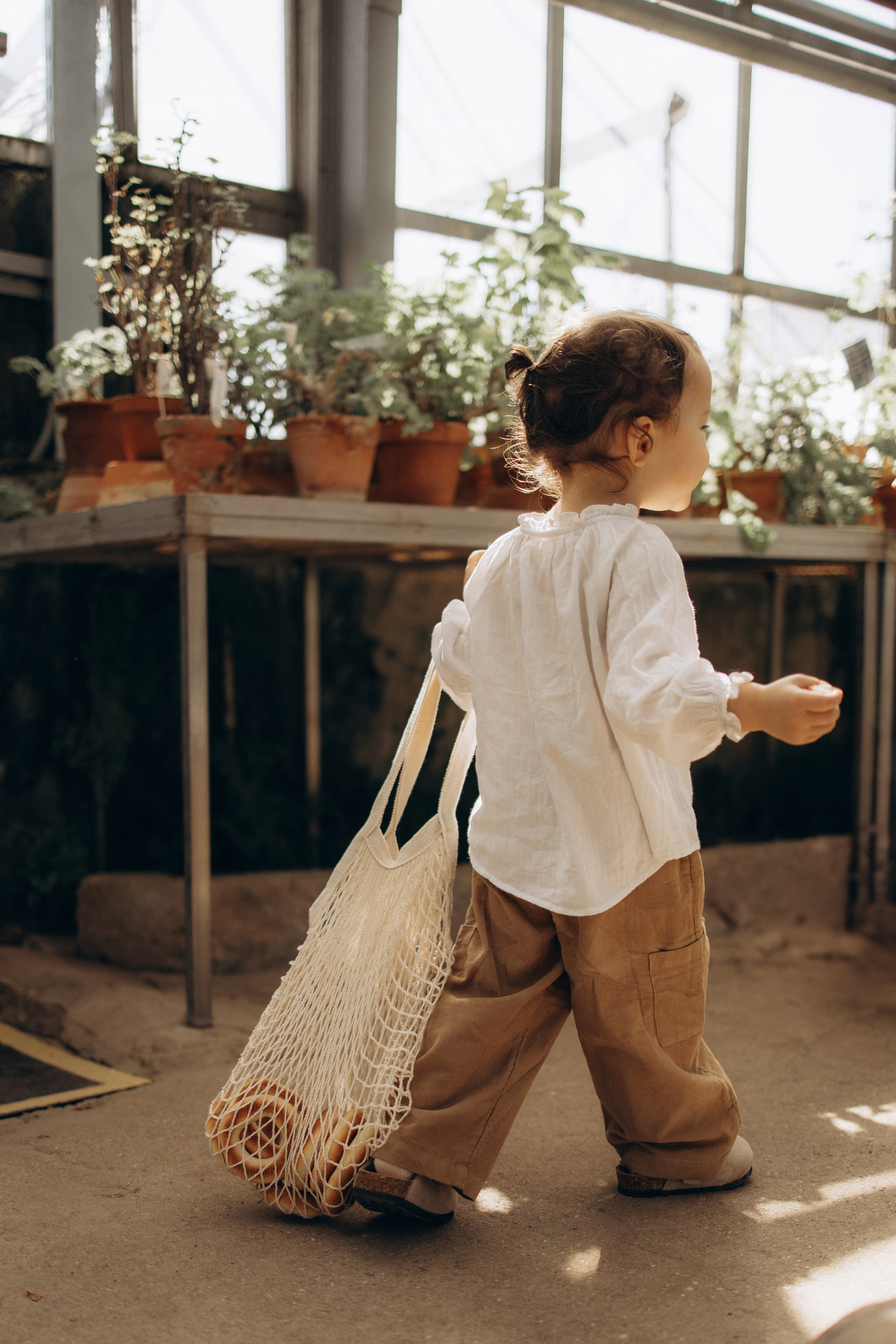 Прогулка по оранжерее. Семейный фотограф в Москве Ксения Аганина