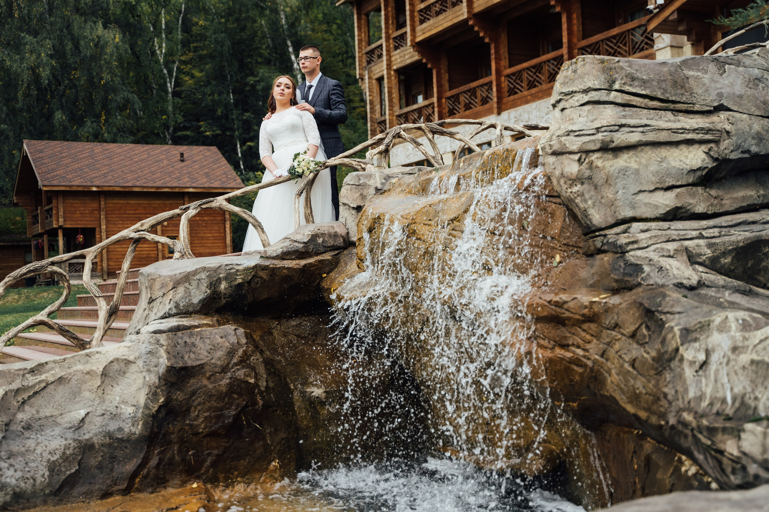Николай и Ирина свадебная прогулка. Свадебный фотограф в Коломне, Воскресенске, Егорьевске Владимир Петров