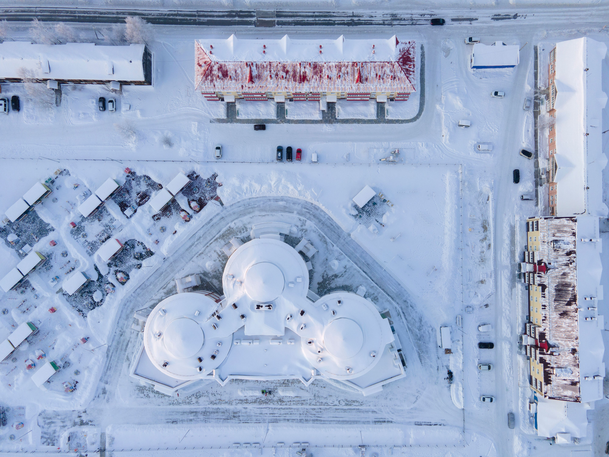 Город с дрона. Фотограф Татьяна Борисова