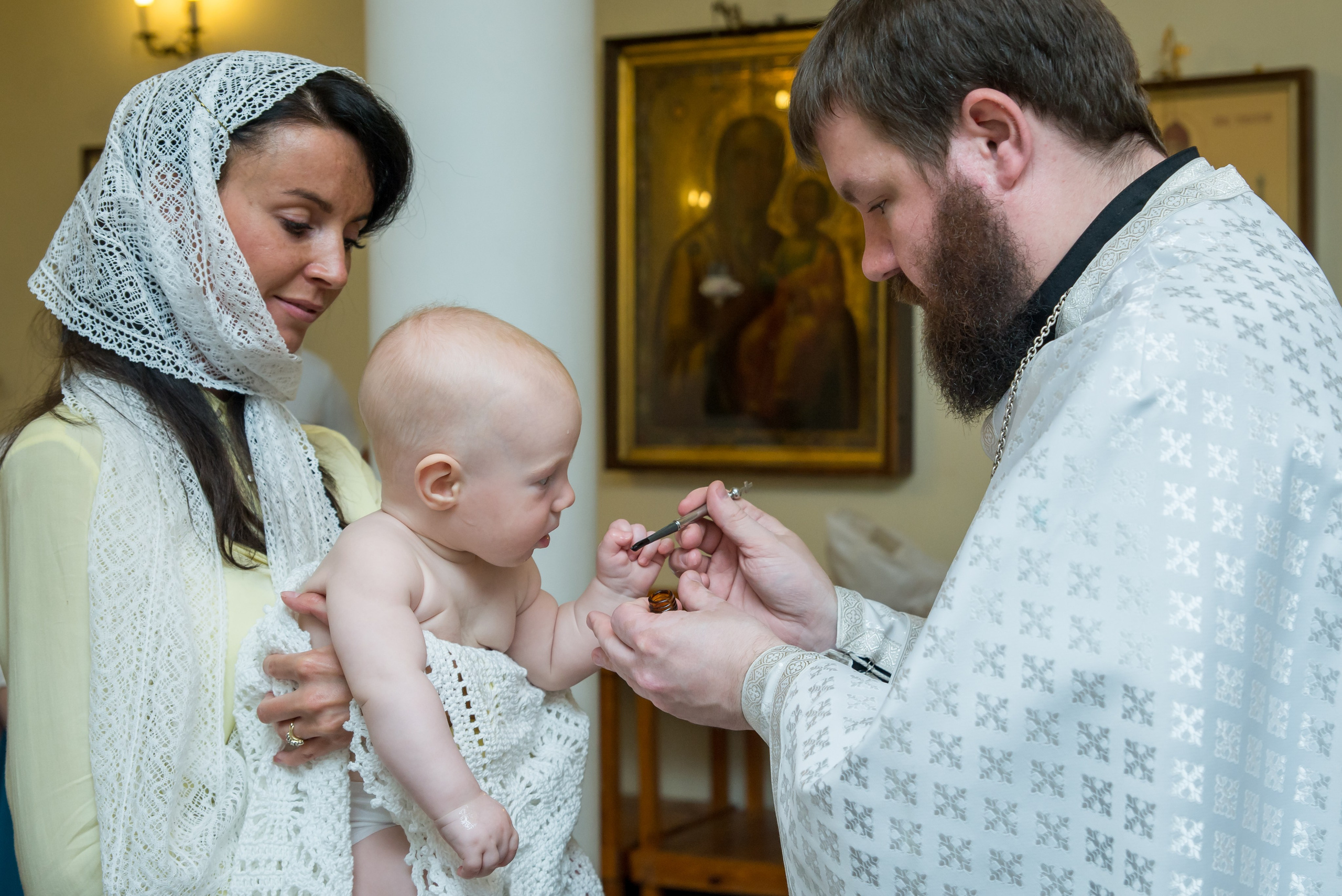 Крещение. Семейный и детский фотограф Подольск Наталья Шаляпина