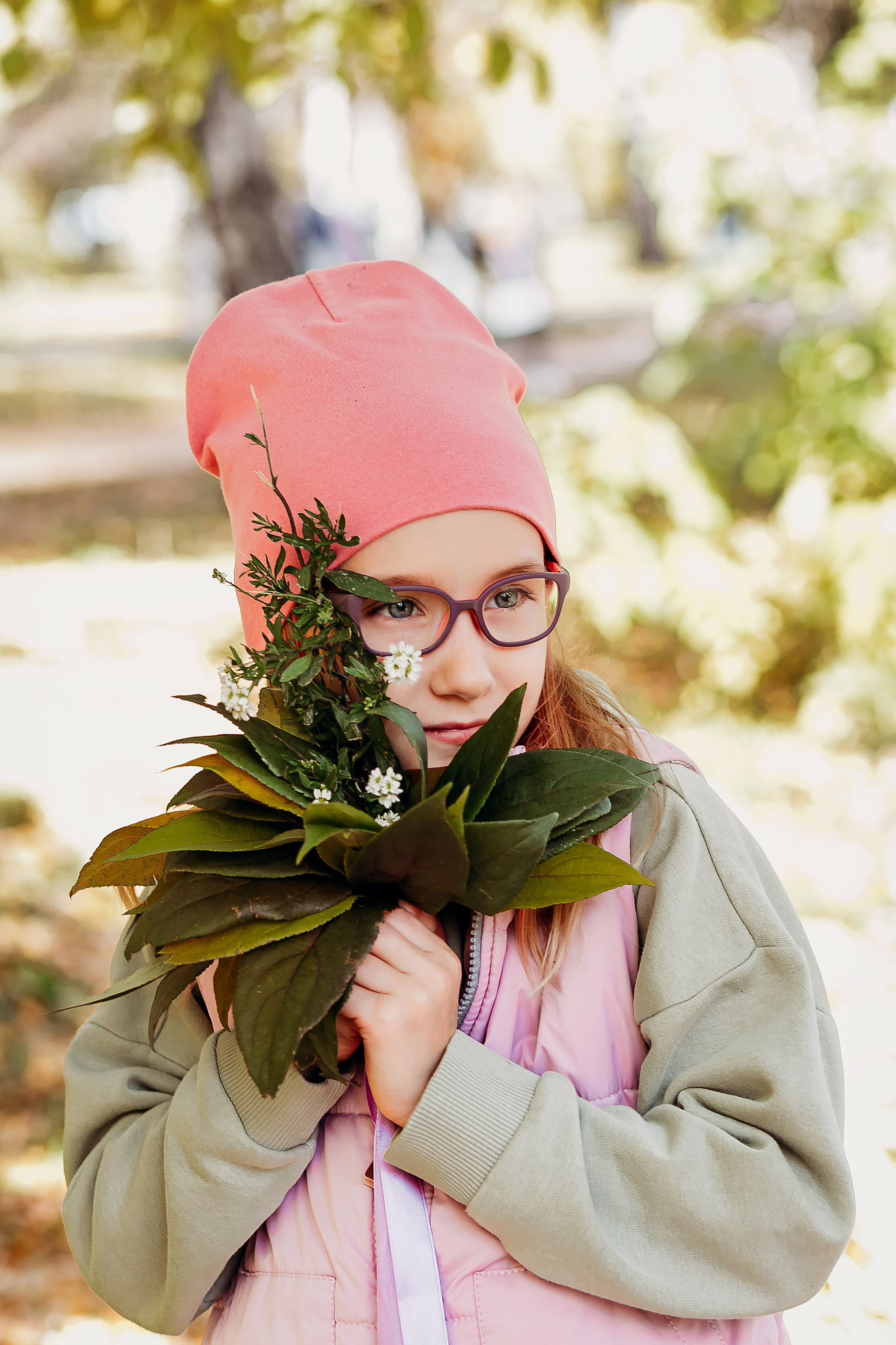В берёзовой роще. Фотограф в  г. Новосибирск