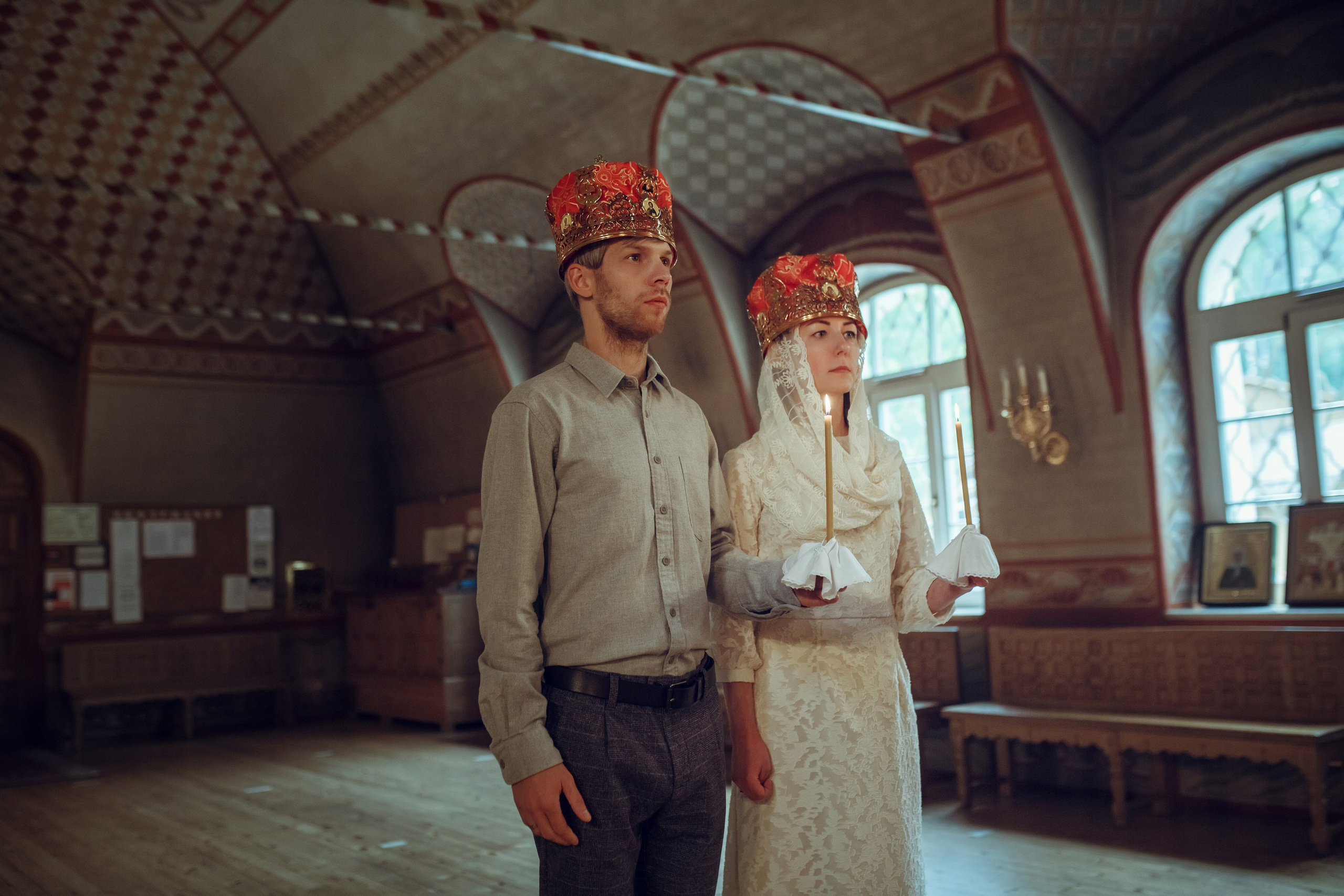 Венчание Андрея и Елены. Фотограф на Крещение, семейный фотограф в Москве