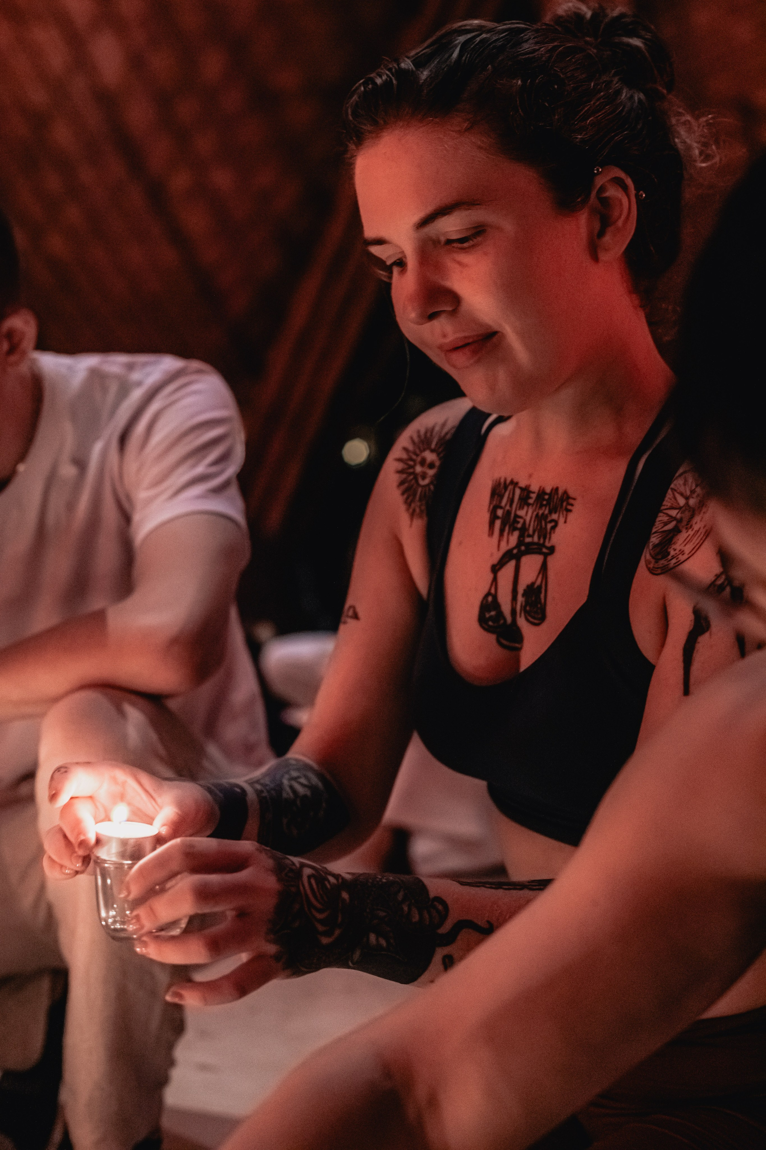 Cacao ceremony Full moon jan w Juan. Mariam Bagdasaryan