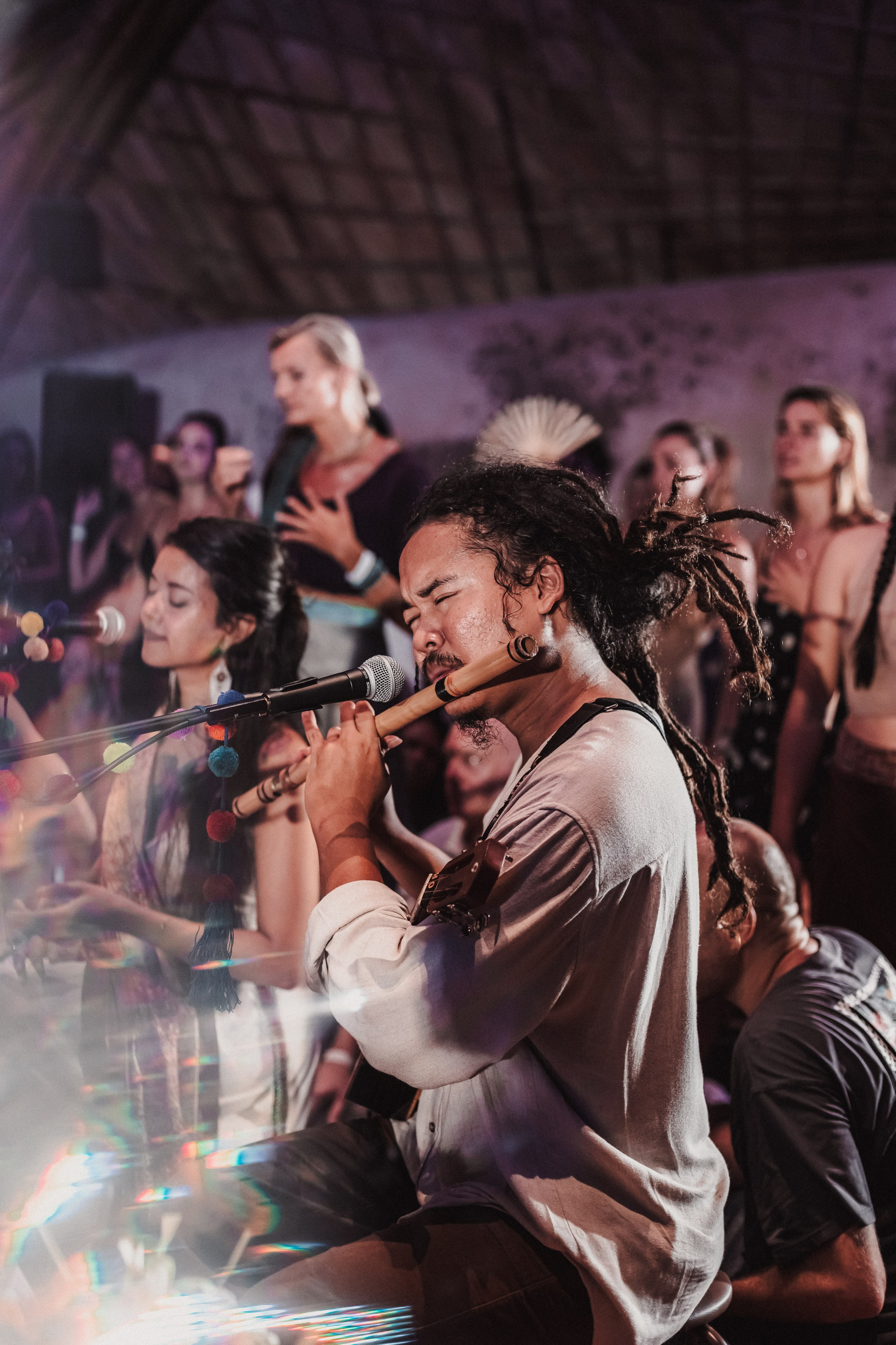 Hanuman Project kirtan at Alchemy march. Mariam Bagdasaryan