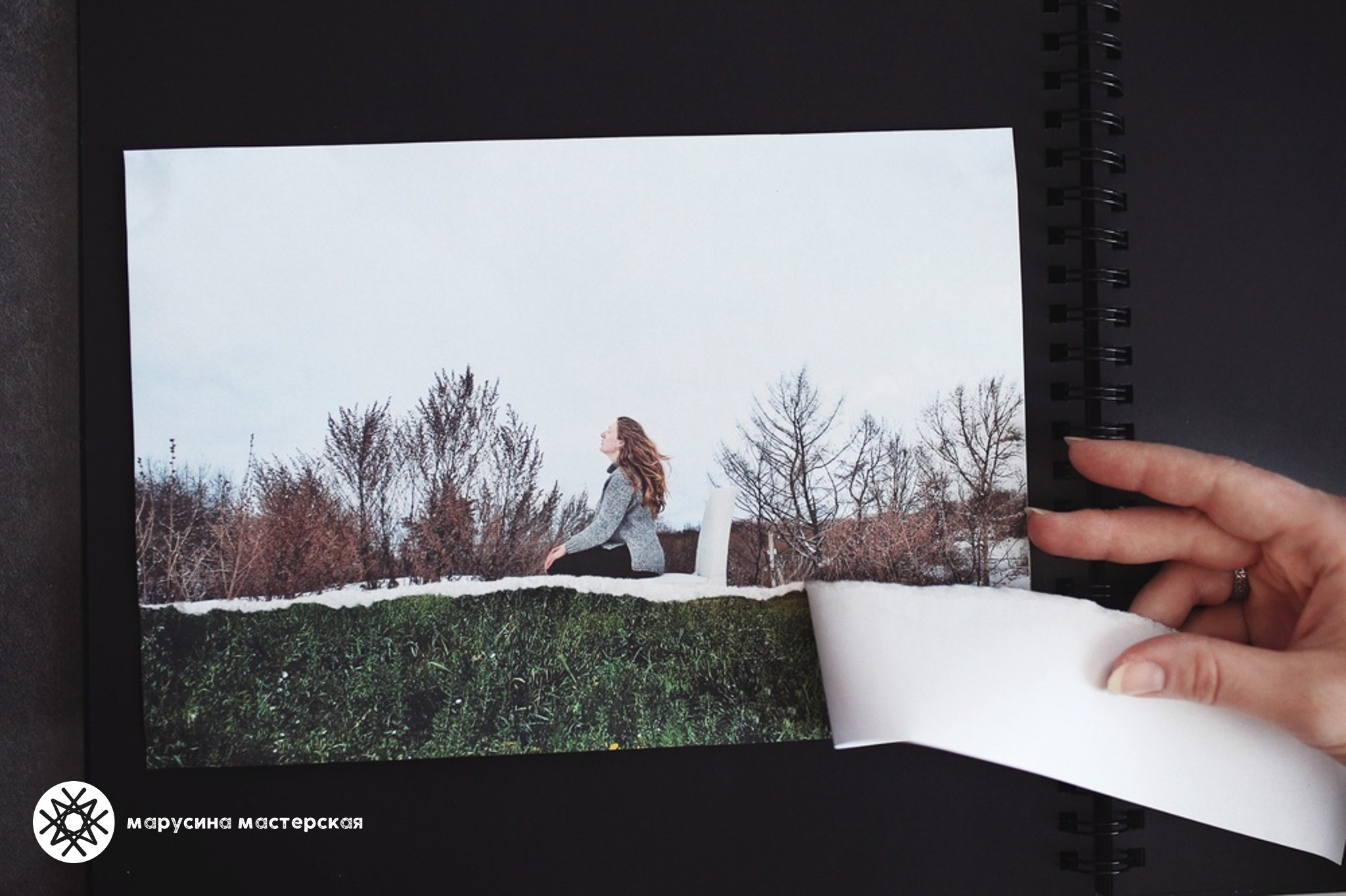 Творческая фотография, снятая в рамках зимней творческой практики, автор — Анна Петушкова