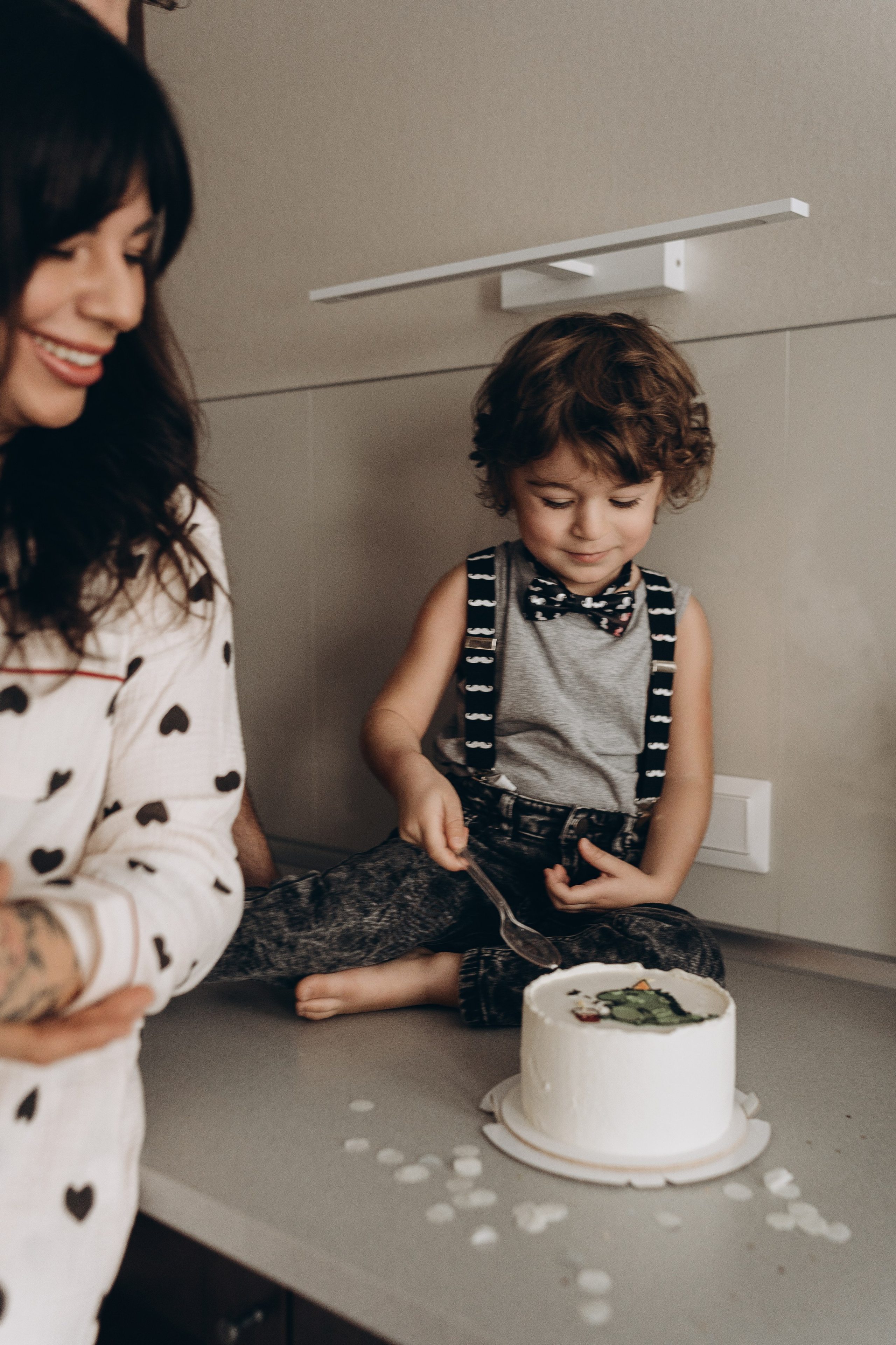 Лёве три годика. Семейный и домашний фотограф в Уфе Ирина Гарасюта