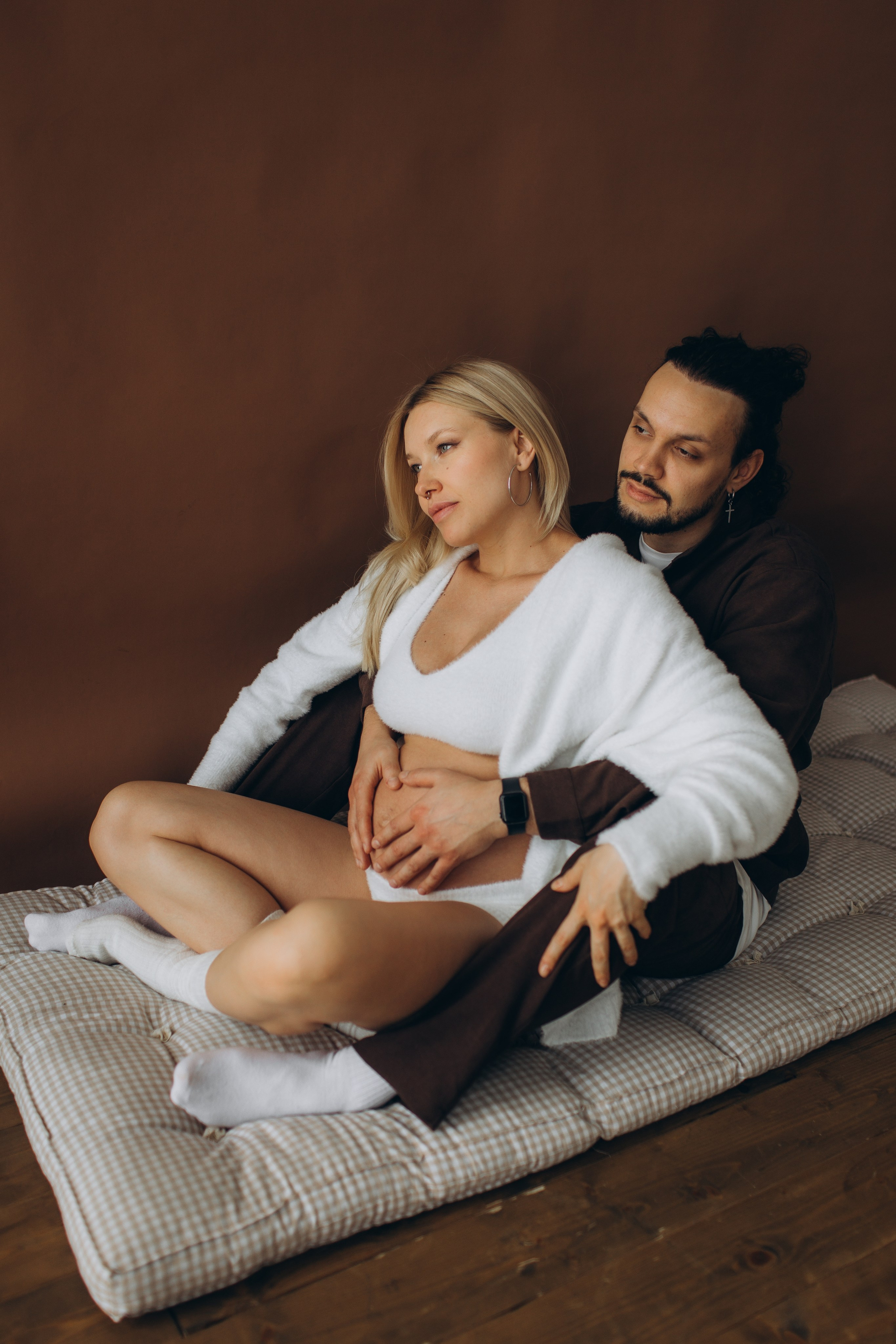 Фотосессия беременности съемка в ожидании. Фотограф Владимир Москва