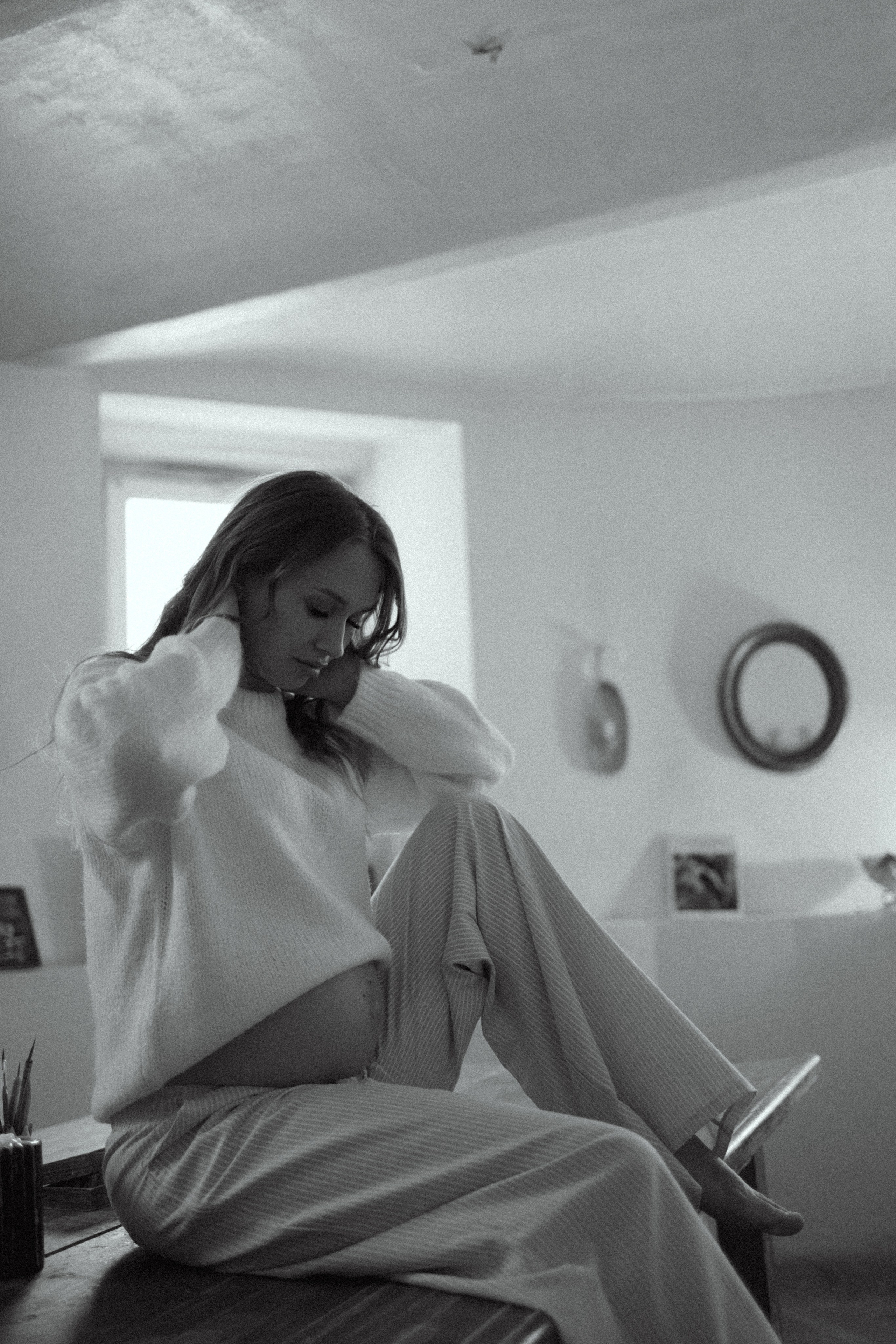 Фотосессия беременности в гончарной мастерской. Семейный фотограф Москва Юлиана Фетисова