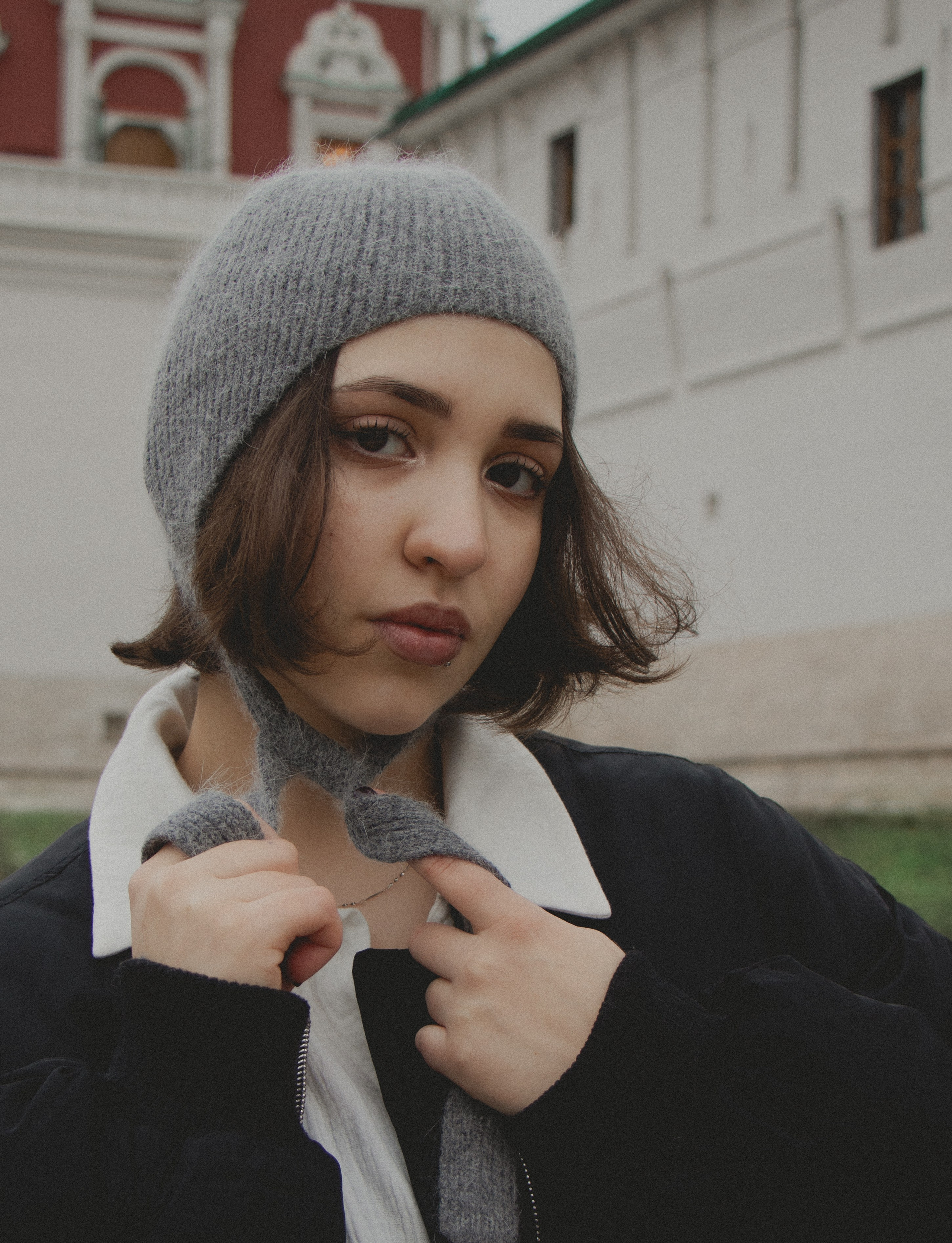 В тёплой шапке. Коммерческий портретный и анималистический фотограф в Москве