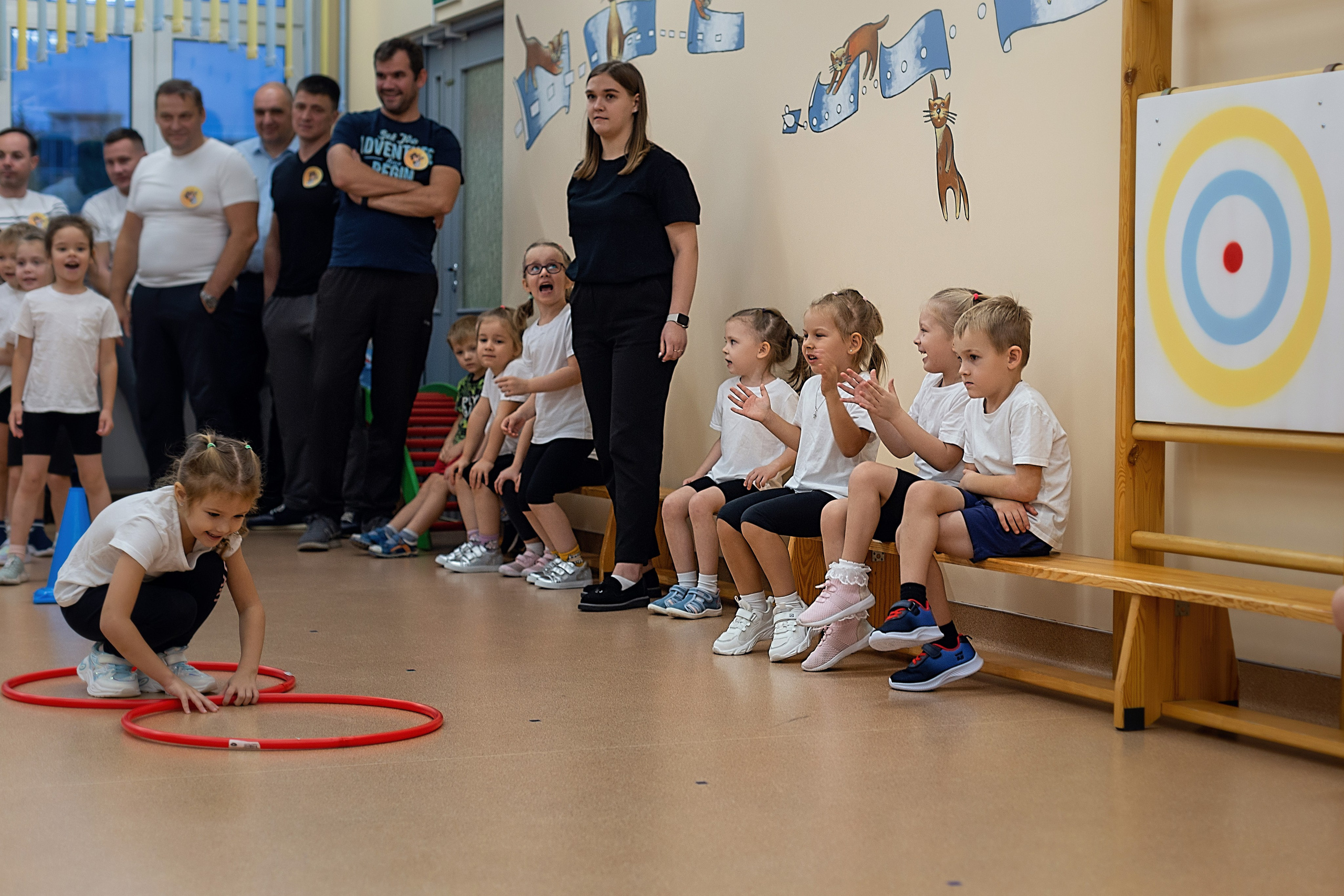 День пап в детском саду_2024. Семейный фотограф в Санкт-Петербурге