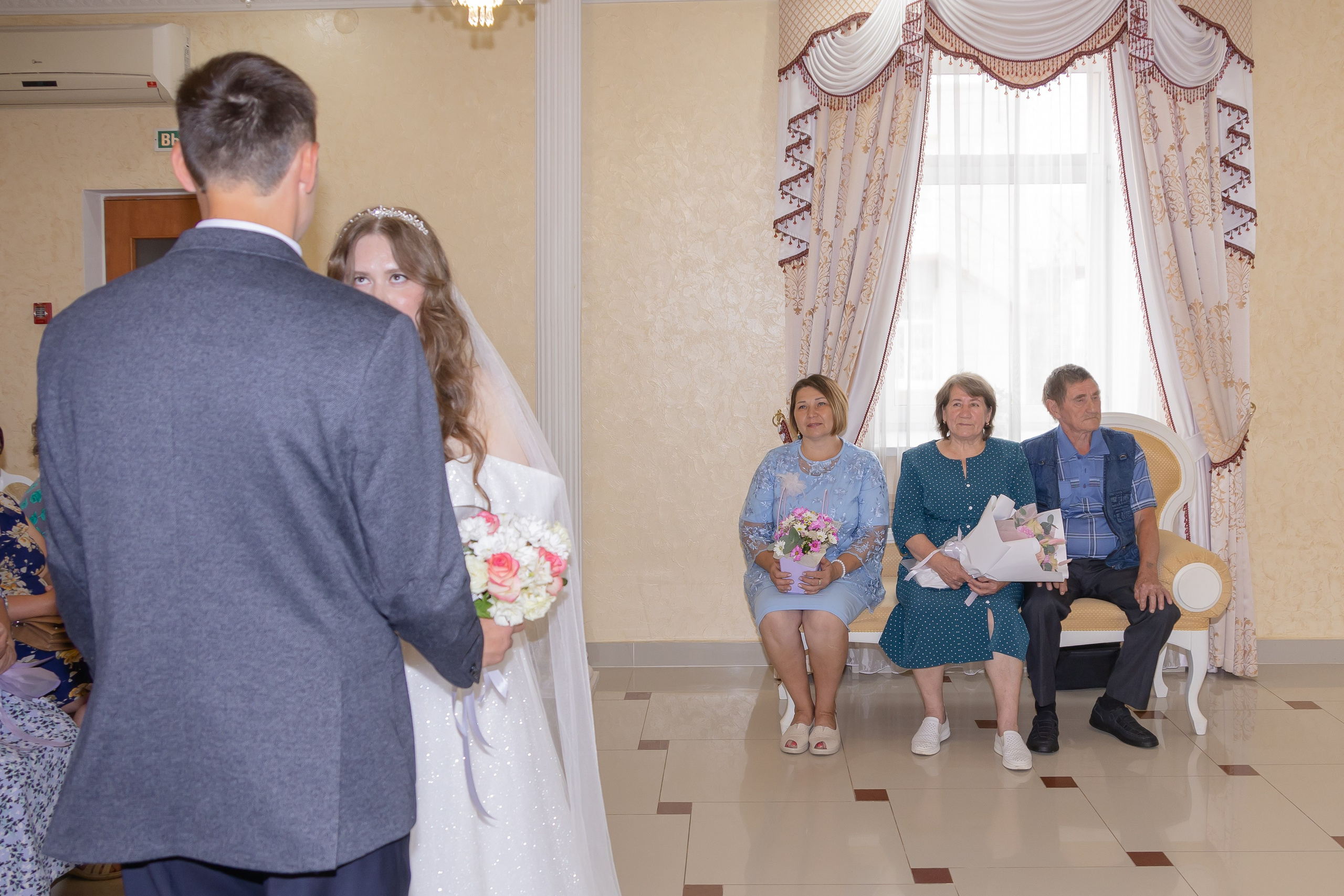 Свадебная съемка регистрации в ЗАГСе г. Можга