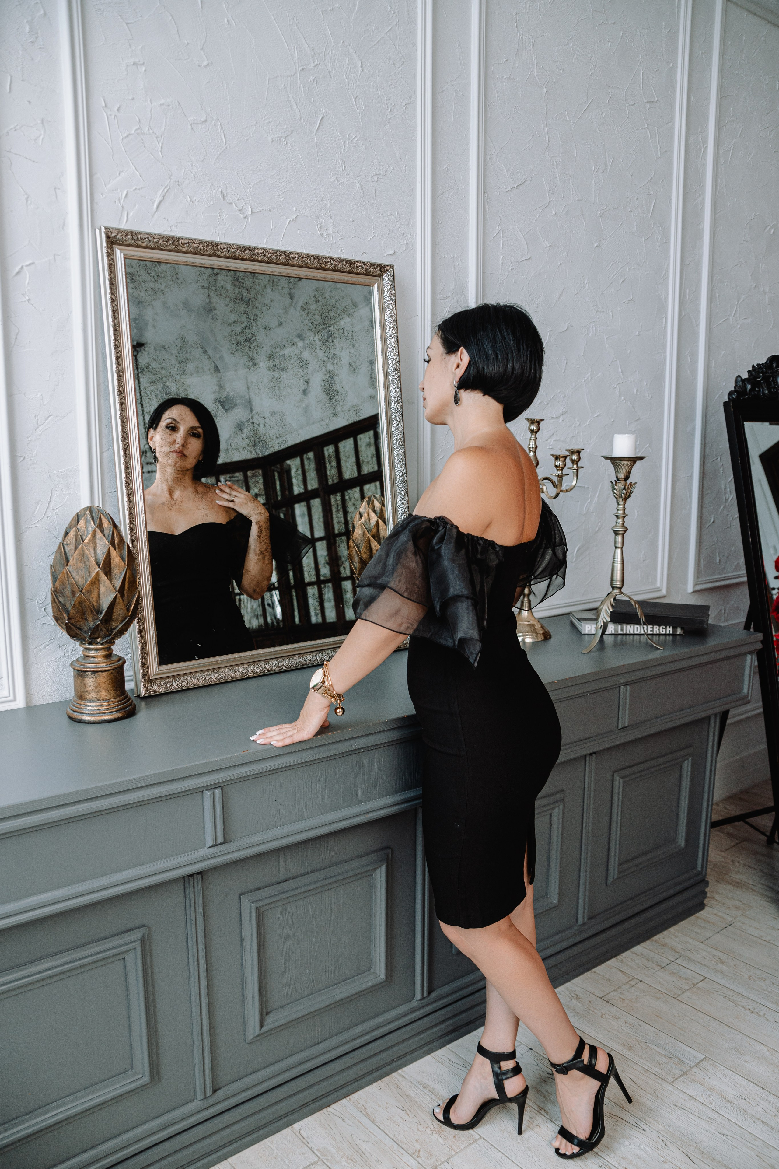 Евгения, Михаил и Дарина и собачка Чарли. Фотограф Воронеж Варвара