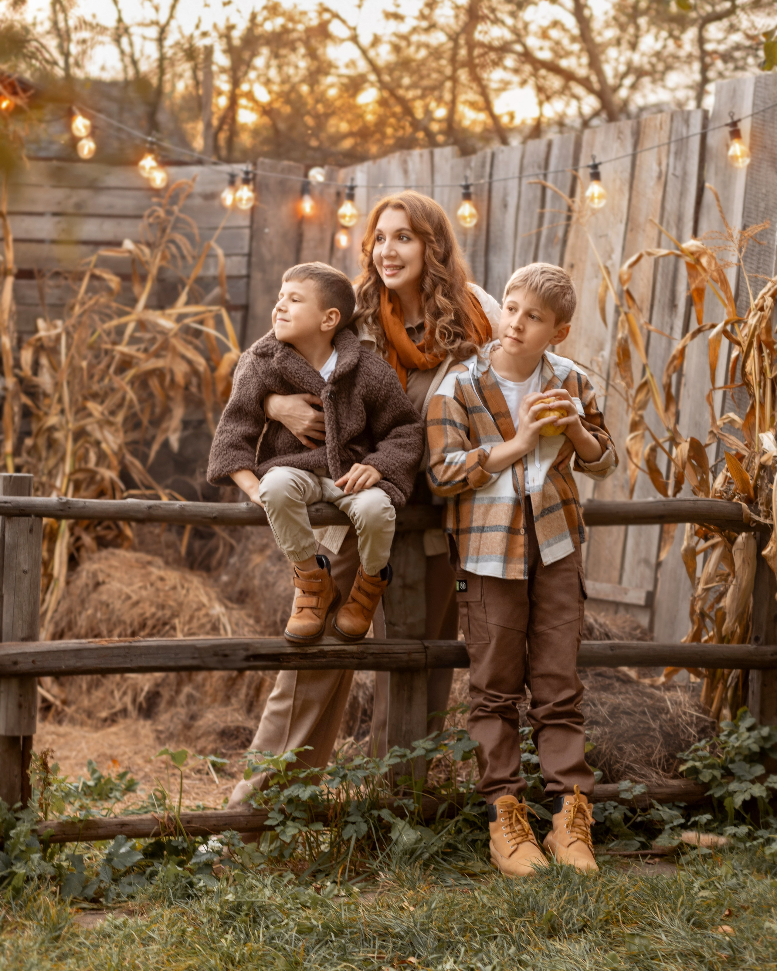 Мадина, Мохаммад, Шамиль. Семейный фотограф В Москве Александра Дейкун
