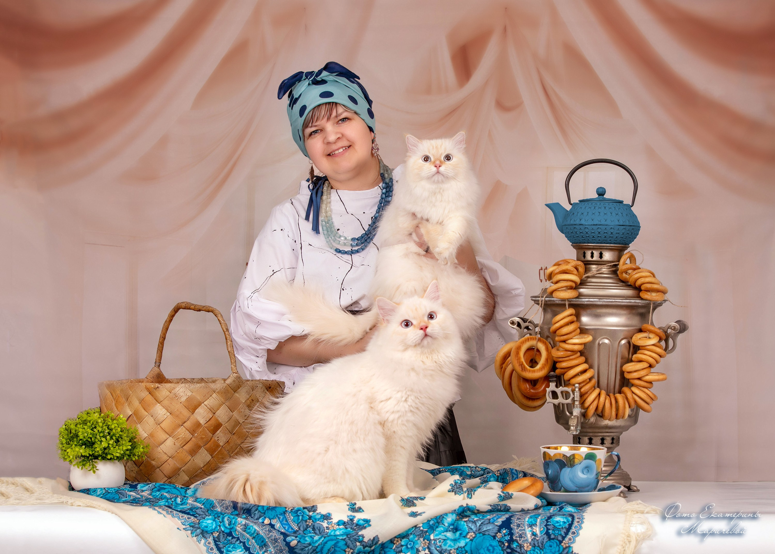 Тематические фоны с рисунком. Фотограф-анималист в Омске Екатерина Маричева