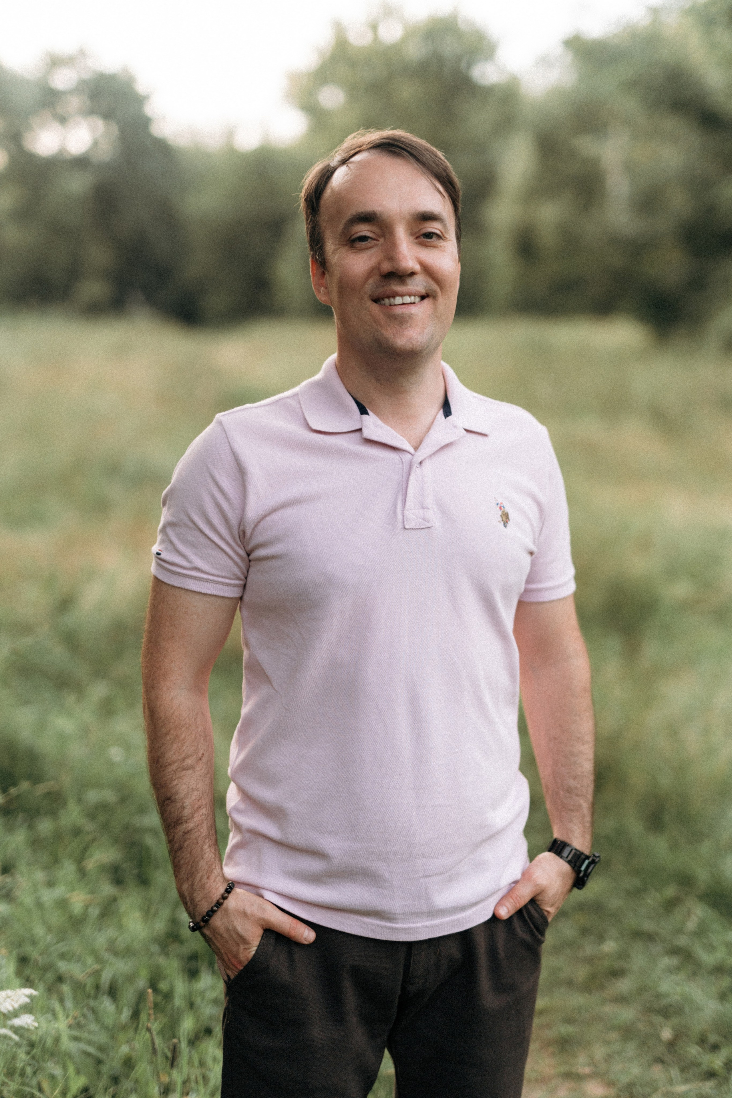 Семейная фотосессия на берегу реки для Миши, Тани, Сони и Таи. Свадебный фотограф в Тамбове Павел Четвертков