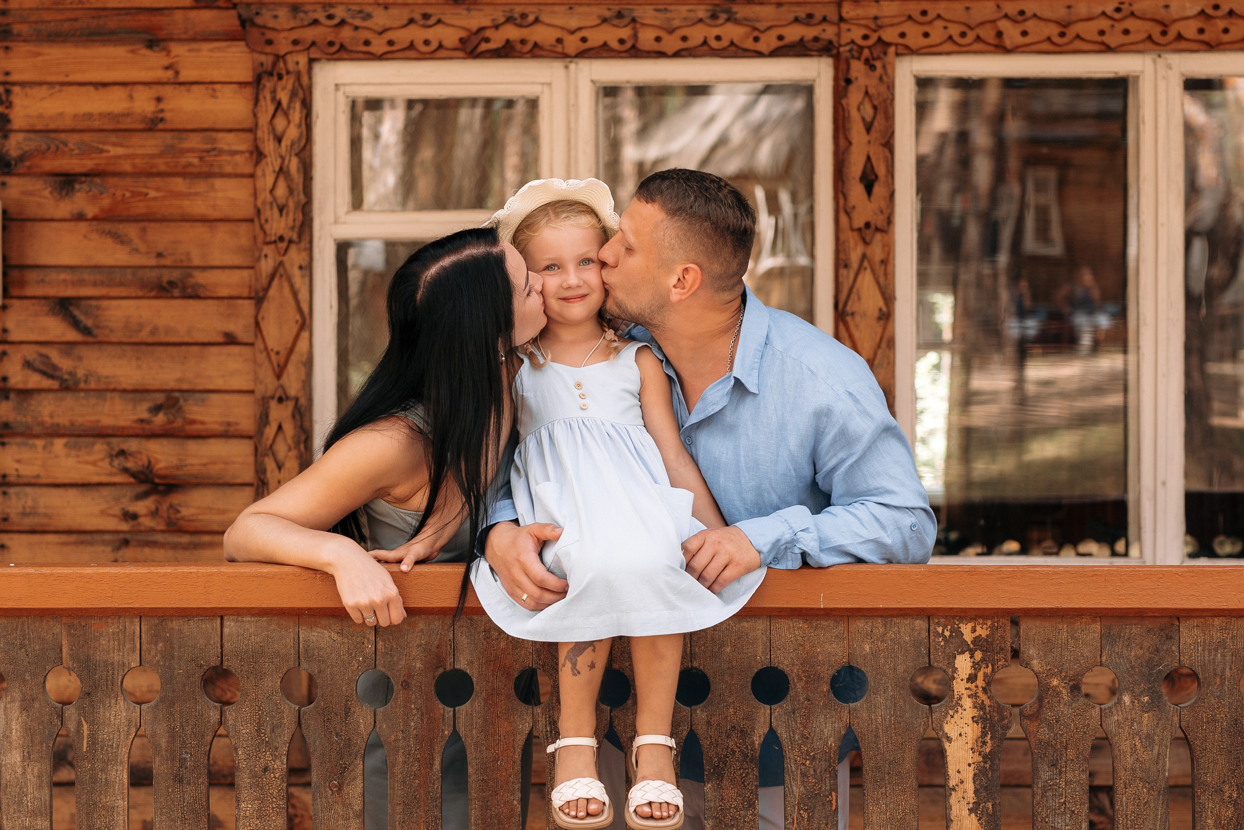 Фотосессия на природе для семьи Уваровых. Тамбов, база отдыха Берендей. Свадебный фотограф в Тамбове Павел Четвертков