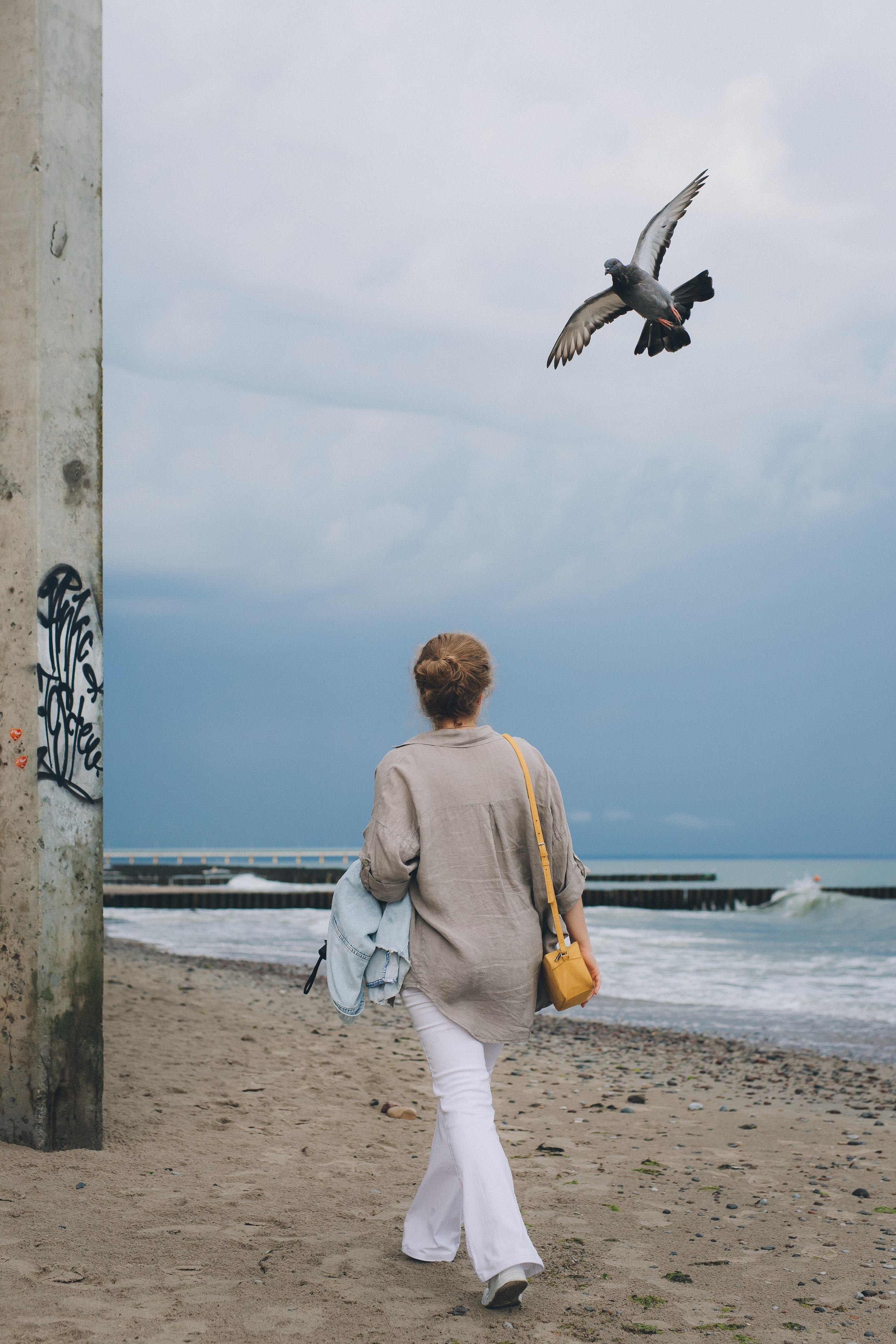 Мария и фотопрогулка в ненастную погоду. Фотограф Зеленоградск Красильникова Елена