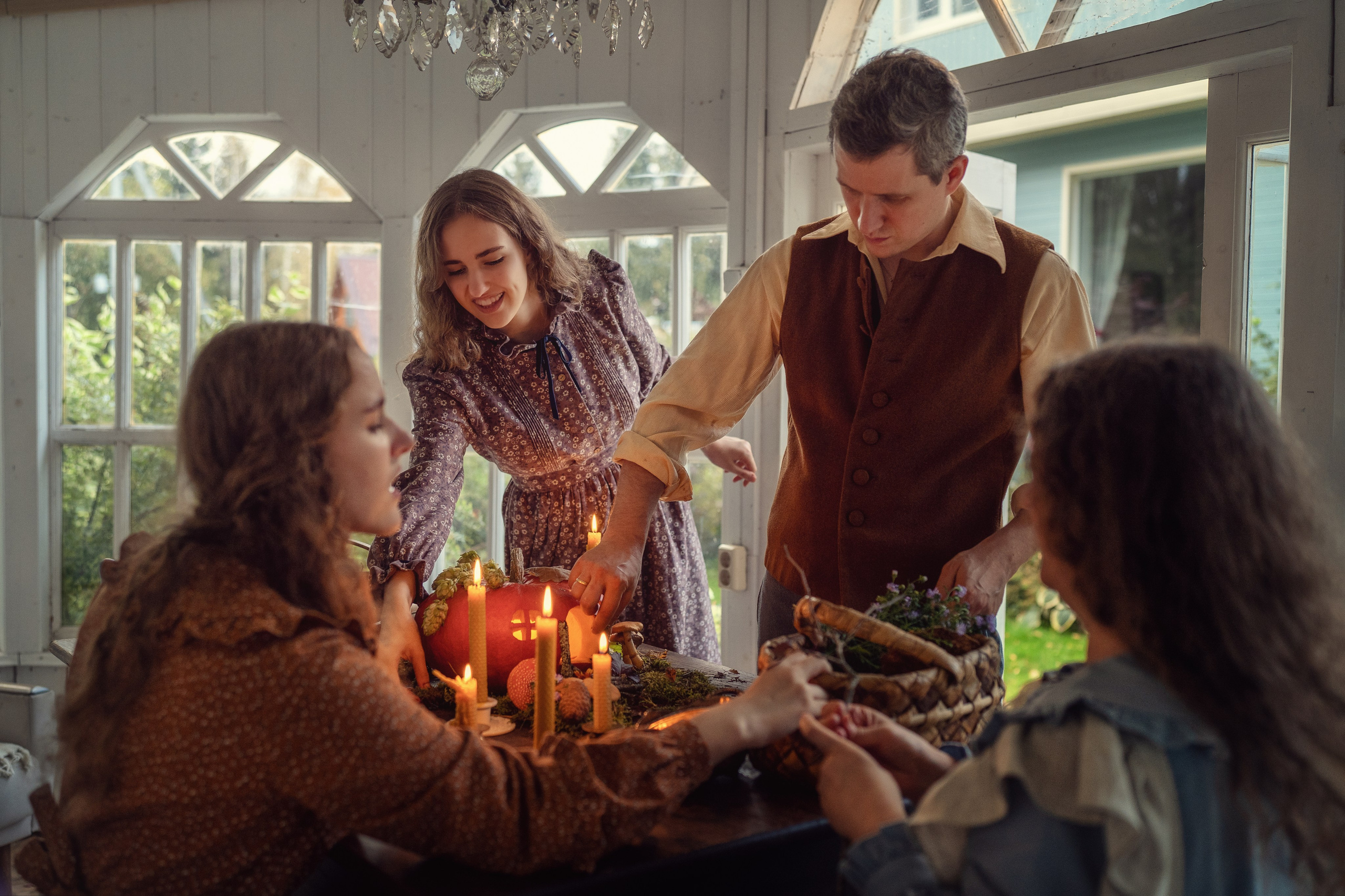 Семейные радости. Осень в Old New Home. Семейный фотограф Новая Рига (Звенигород, Истра) Евгения Литовченко