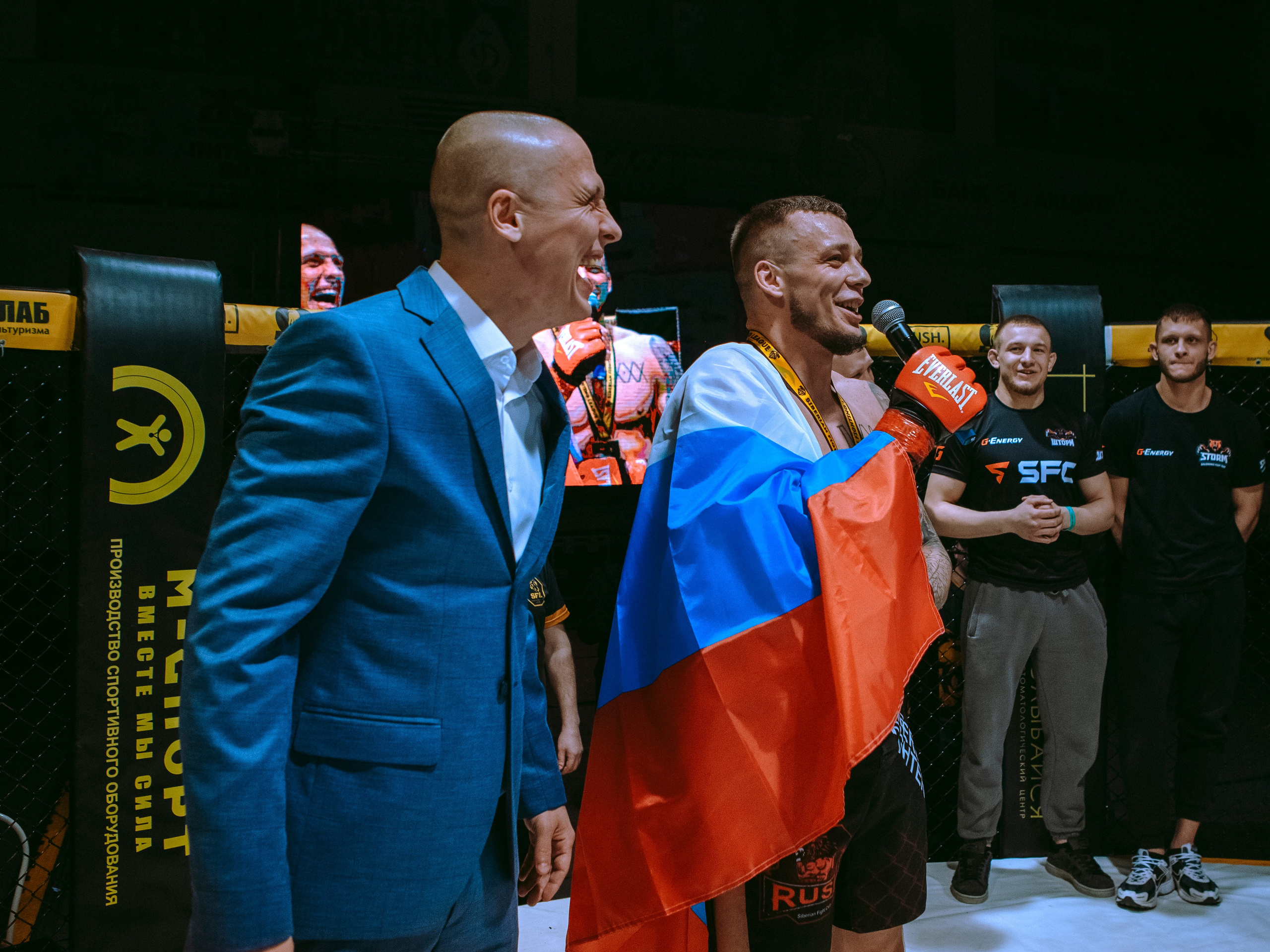 SFL 17 | Siberian Fighting League. Портретный фотограф в Москве Дарья Цезария