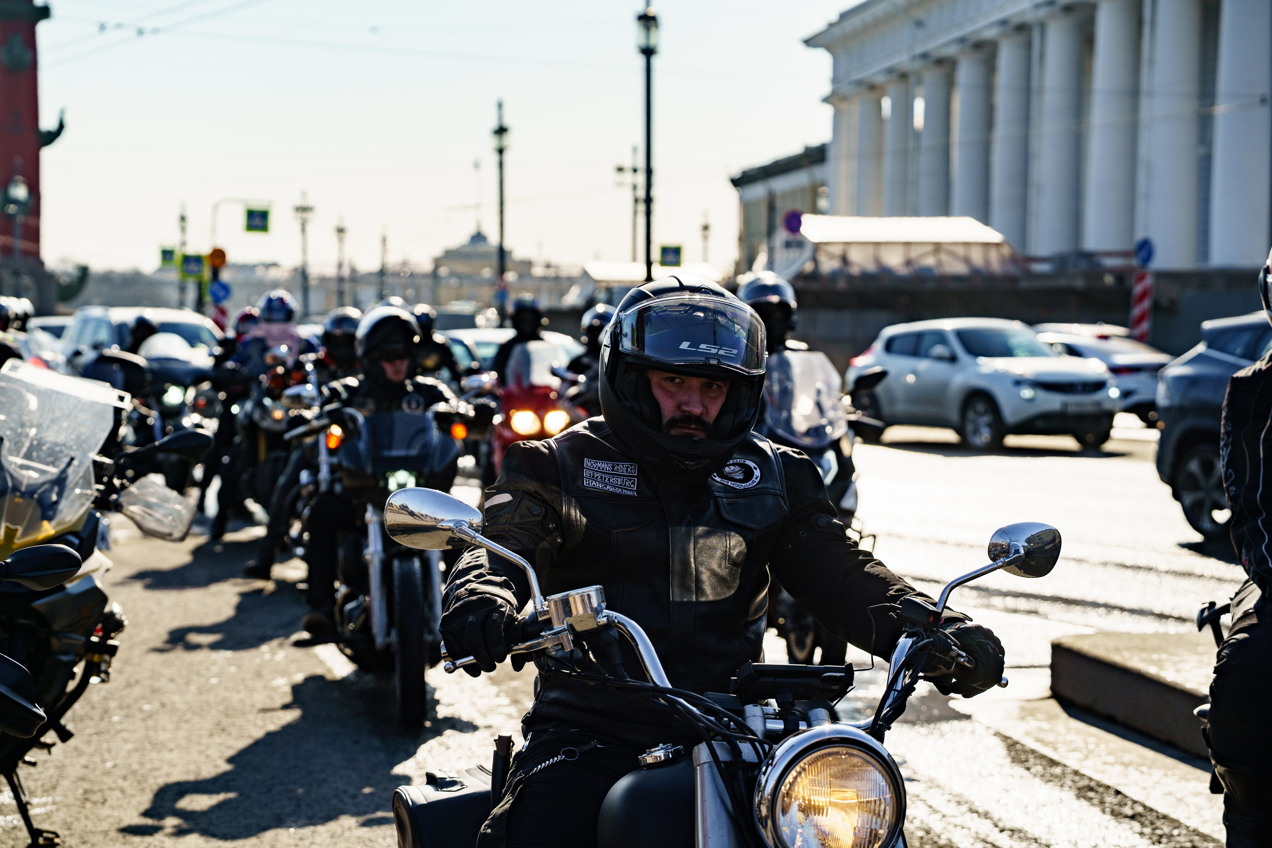 Прохват мотоклуба Norman Riders ч.1. Концертный и репортажный фотограф в Санкт-Петербурге Слава Пахомов