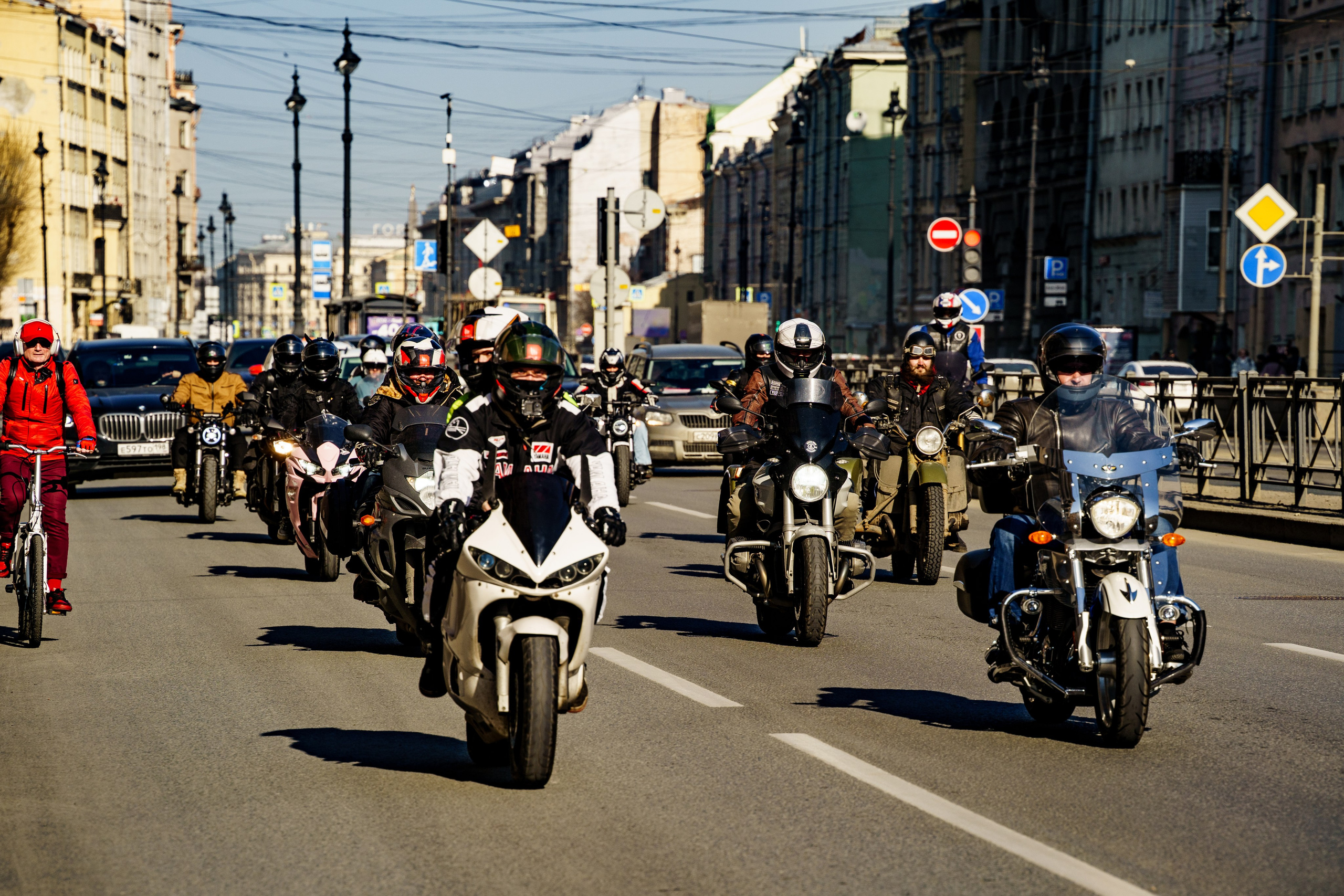 Прохват мотоклуба Norman Riders ч.1. Концертный и репортажный фотограф в Санкт-Петербурге Слава Пахомов