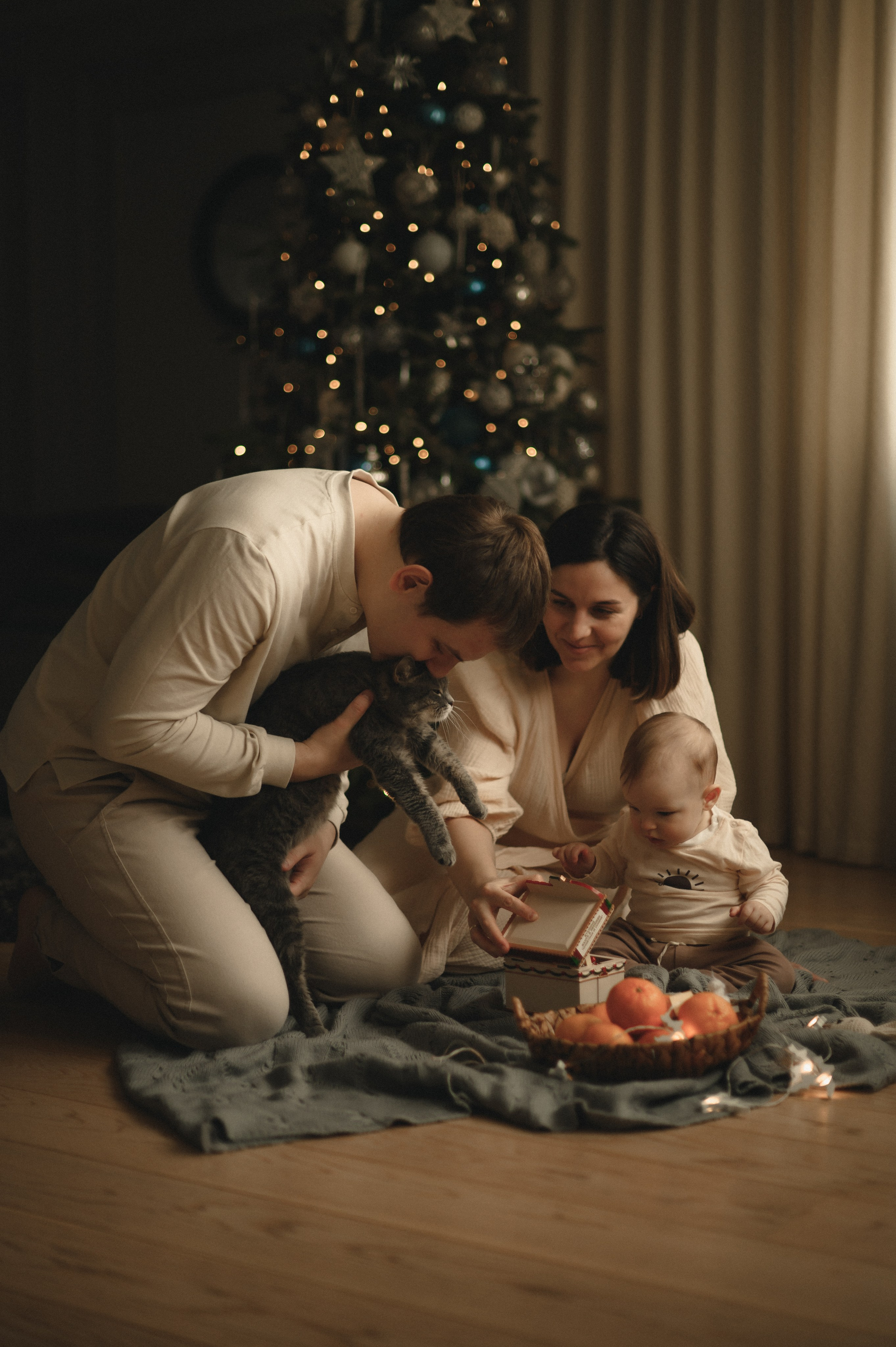 Домашняя новогодняя история. Семейный фотограф в г. Ставрополь, Сорокина Мария