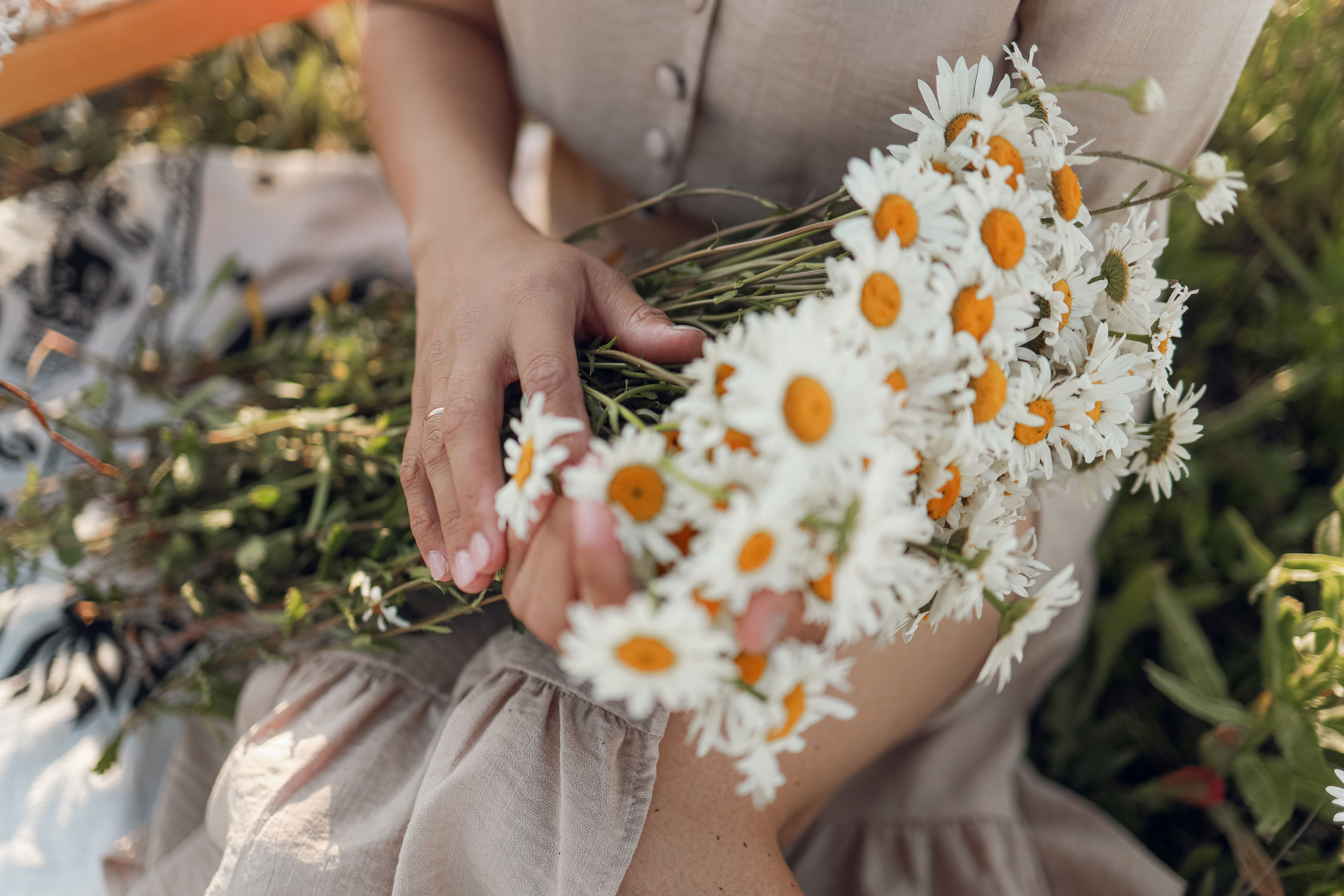 Фотосессия в ромашках. Иванова Ирина Свадебный и семейный фотограф г. Уфа