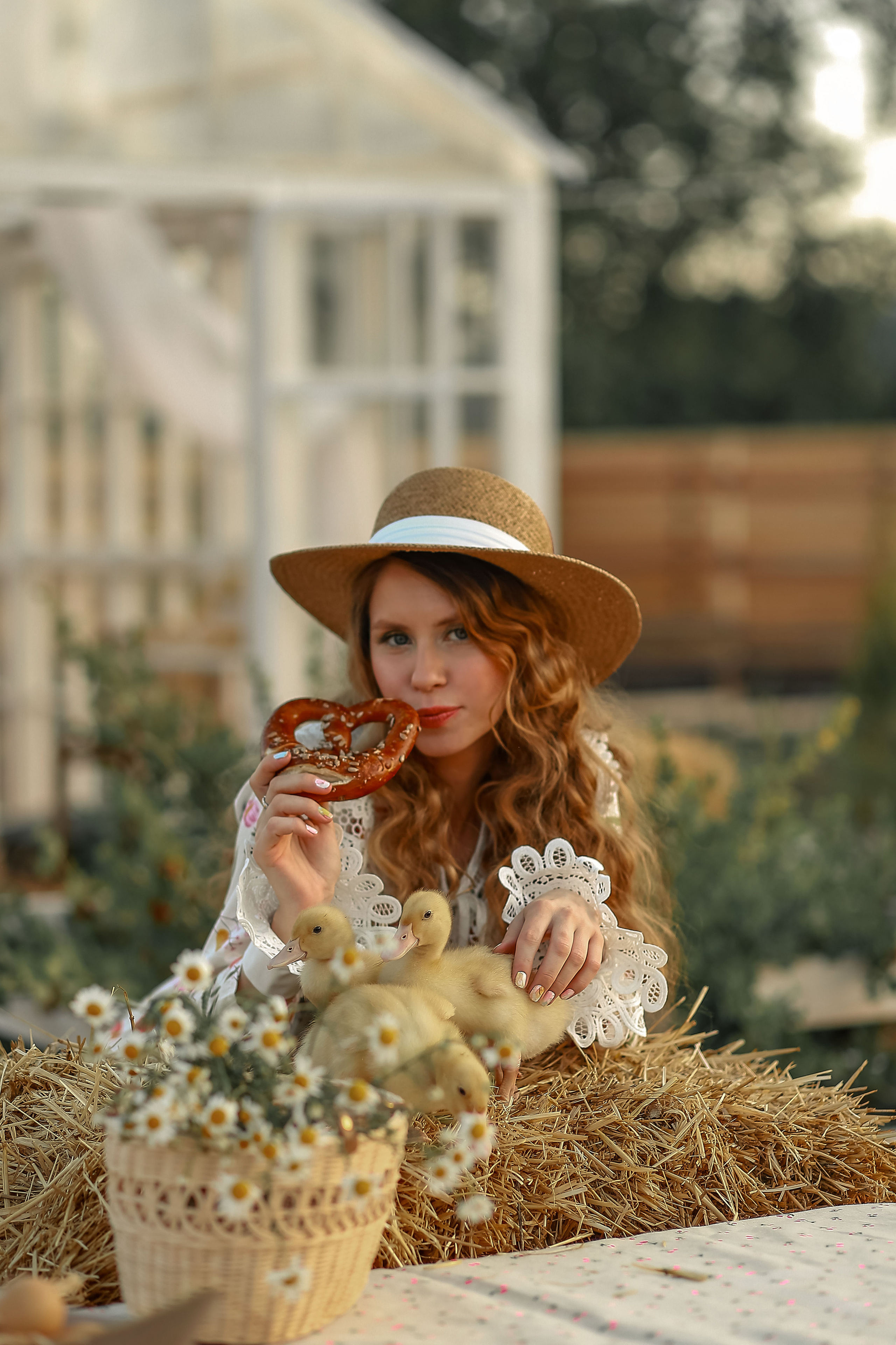 Фотосессия с гусятами. Иванова Ирина Свадебный и семейный фотограф г. Уфа