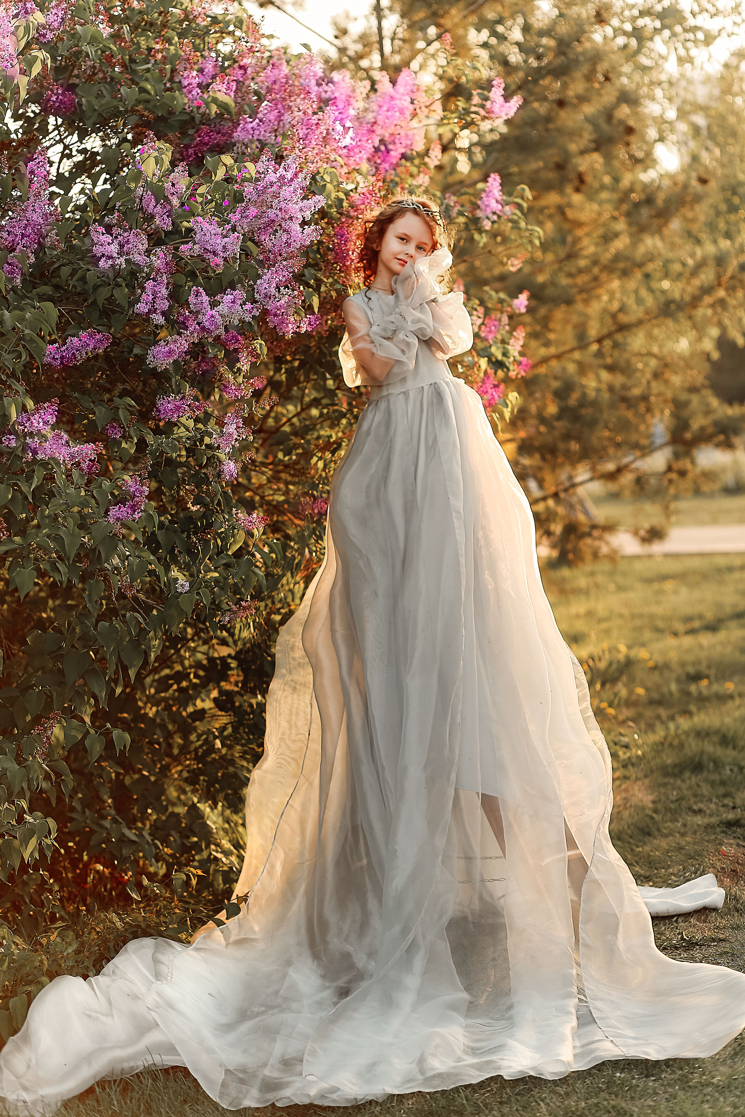 Съемка в яблоньке.Эльфийская малышка. Иванова Ирина Свадебный и семейный фотограф г. Уфа